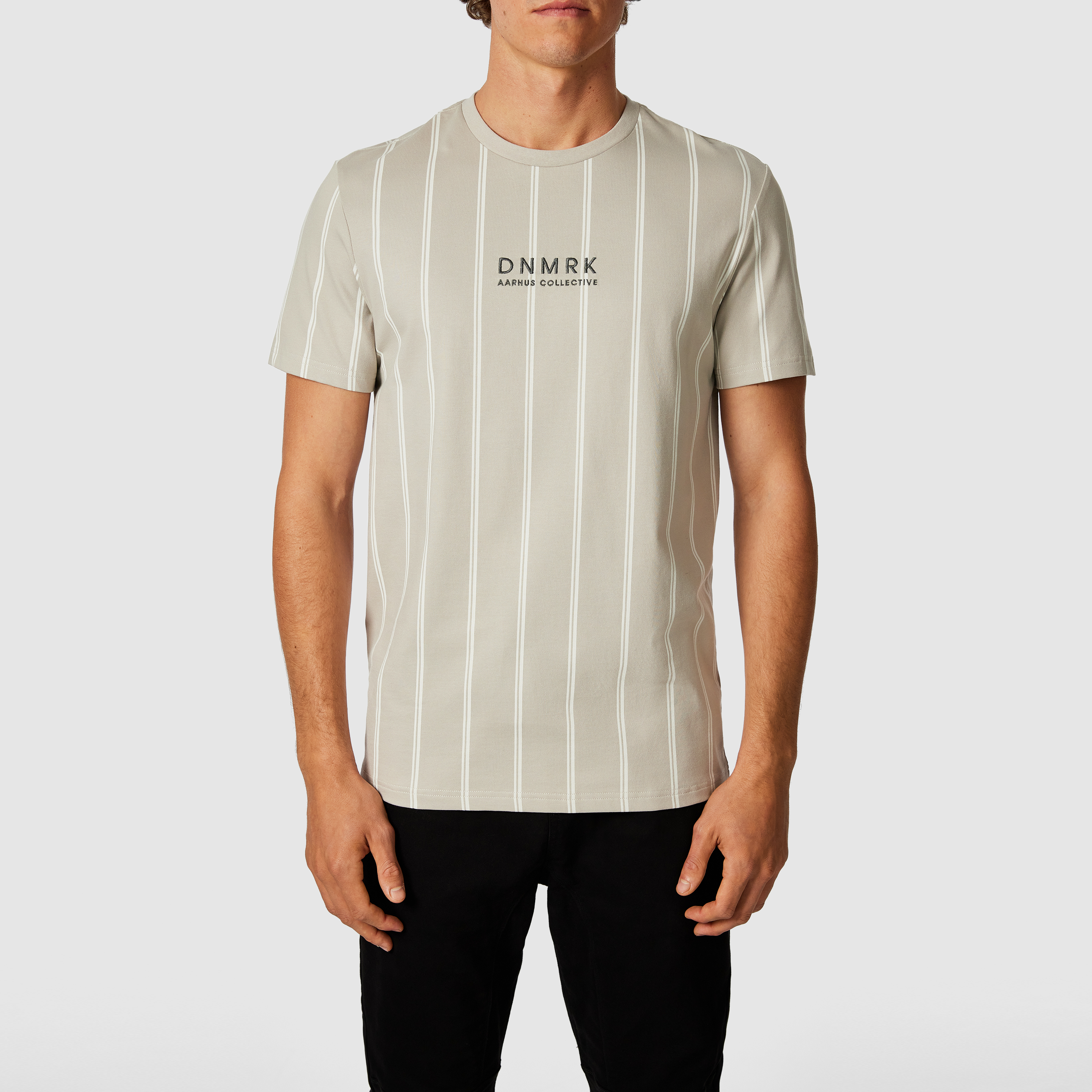 Jasper Stripe Crew Neck Tee