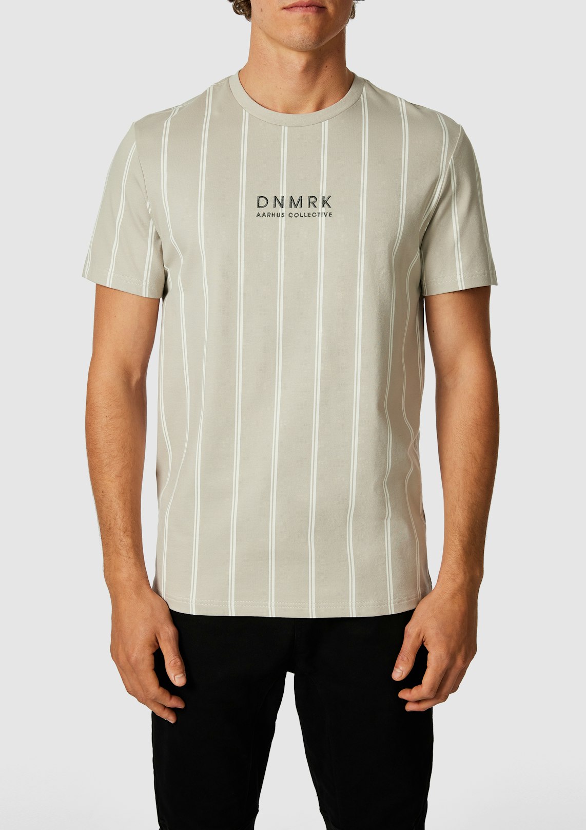 Jasper Stripe Crew Neck Tee