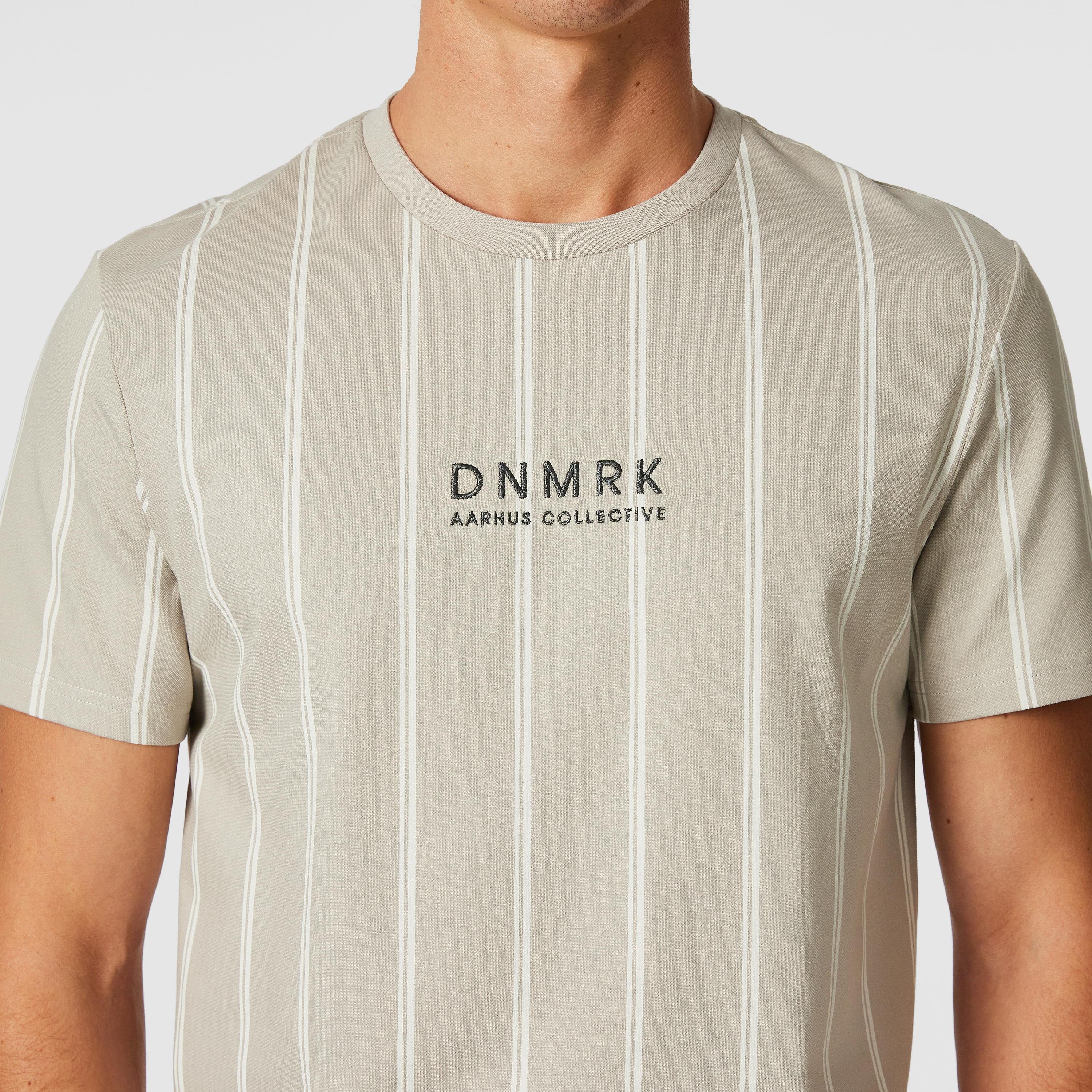 Jasper Stripe Crew Neck Tee