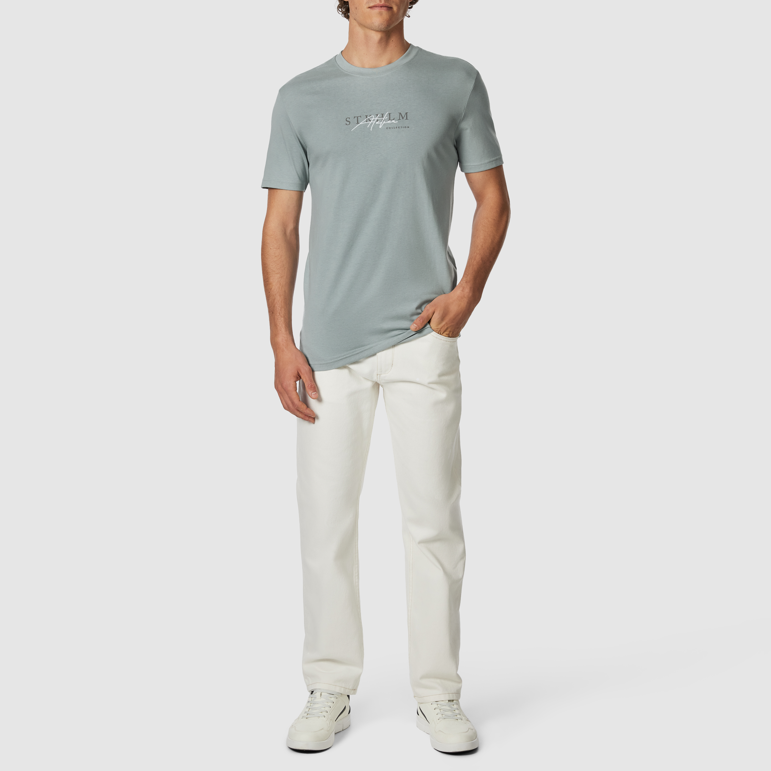 Stephen Graphic Crew Neck Tee