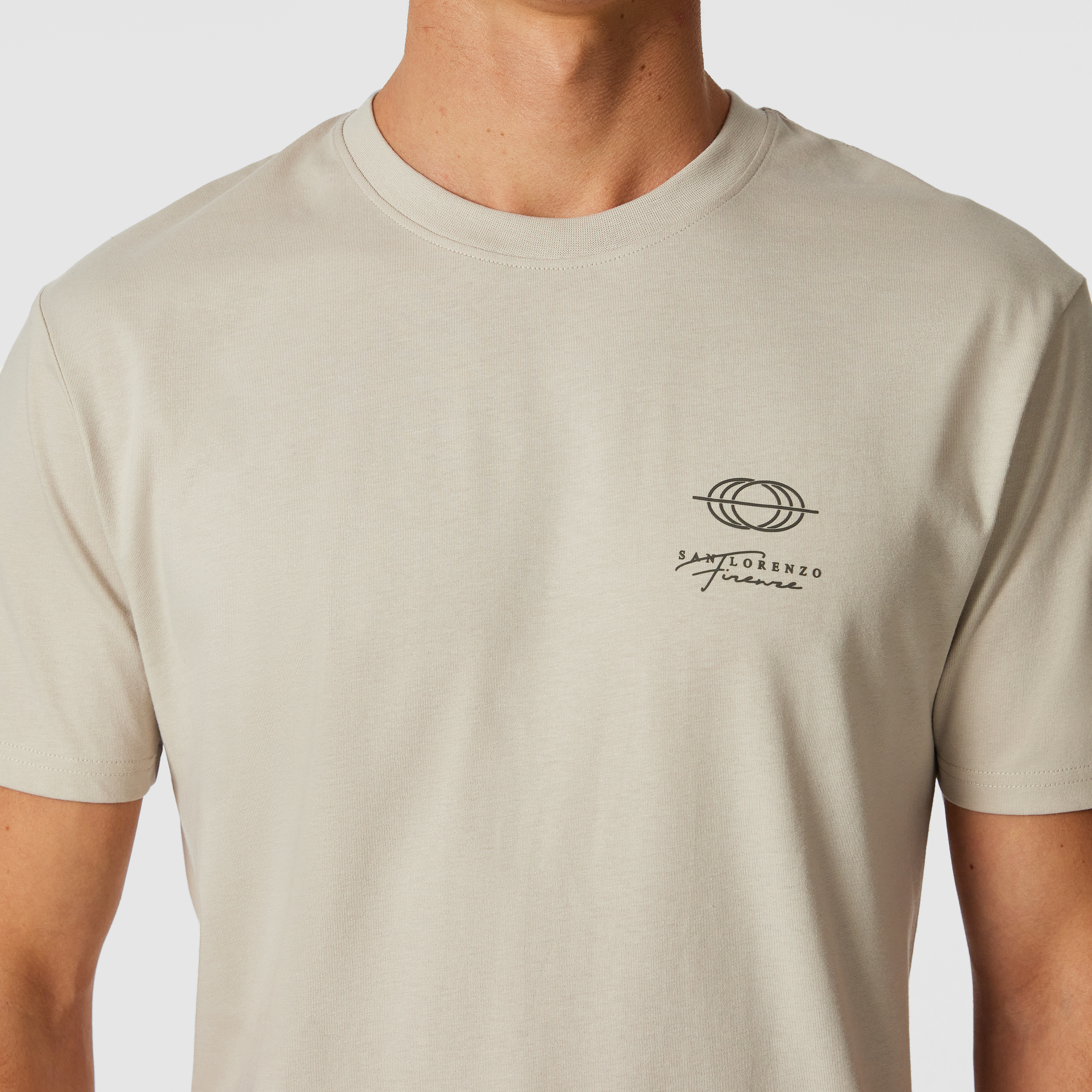 Andrew Longline Graphic Crew Neck Tee