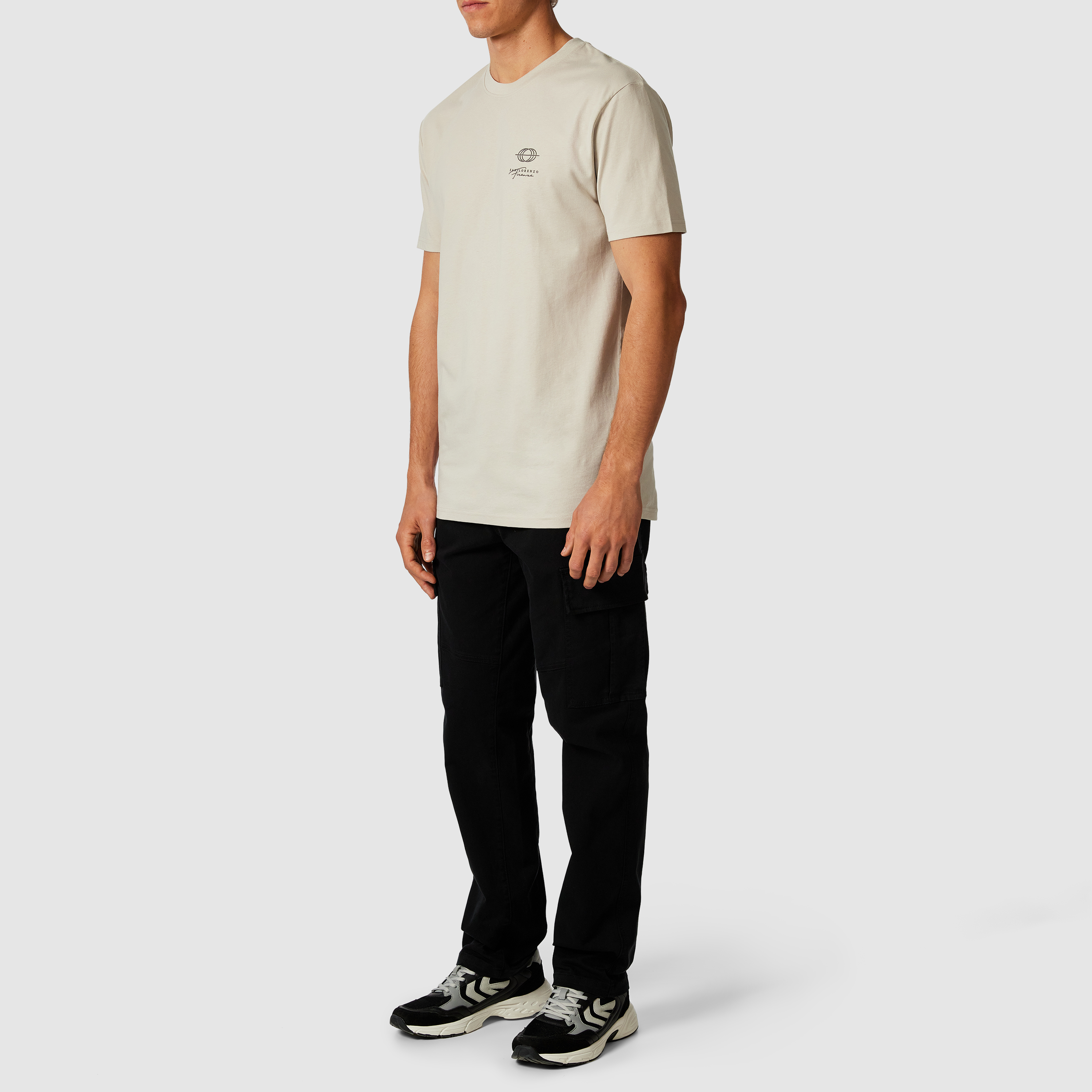 Andrew Longline Graphic Crew Neck Tee