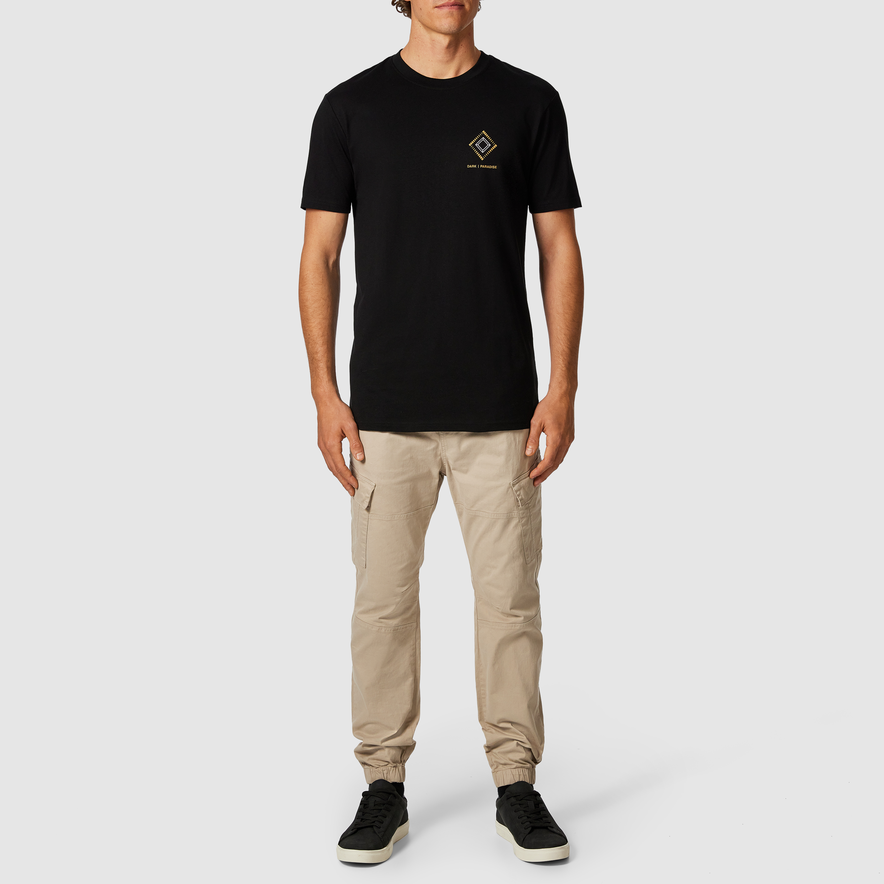 Bradley Longline Graphic Crew Neck Tee