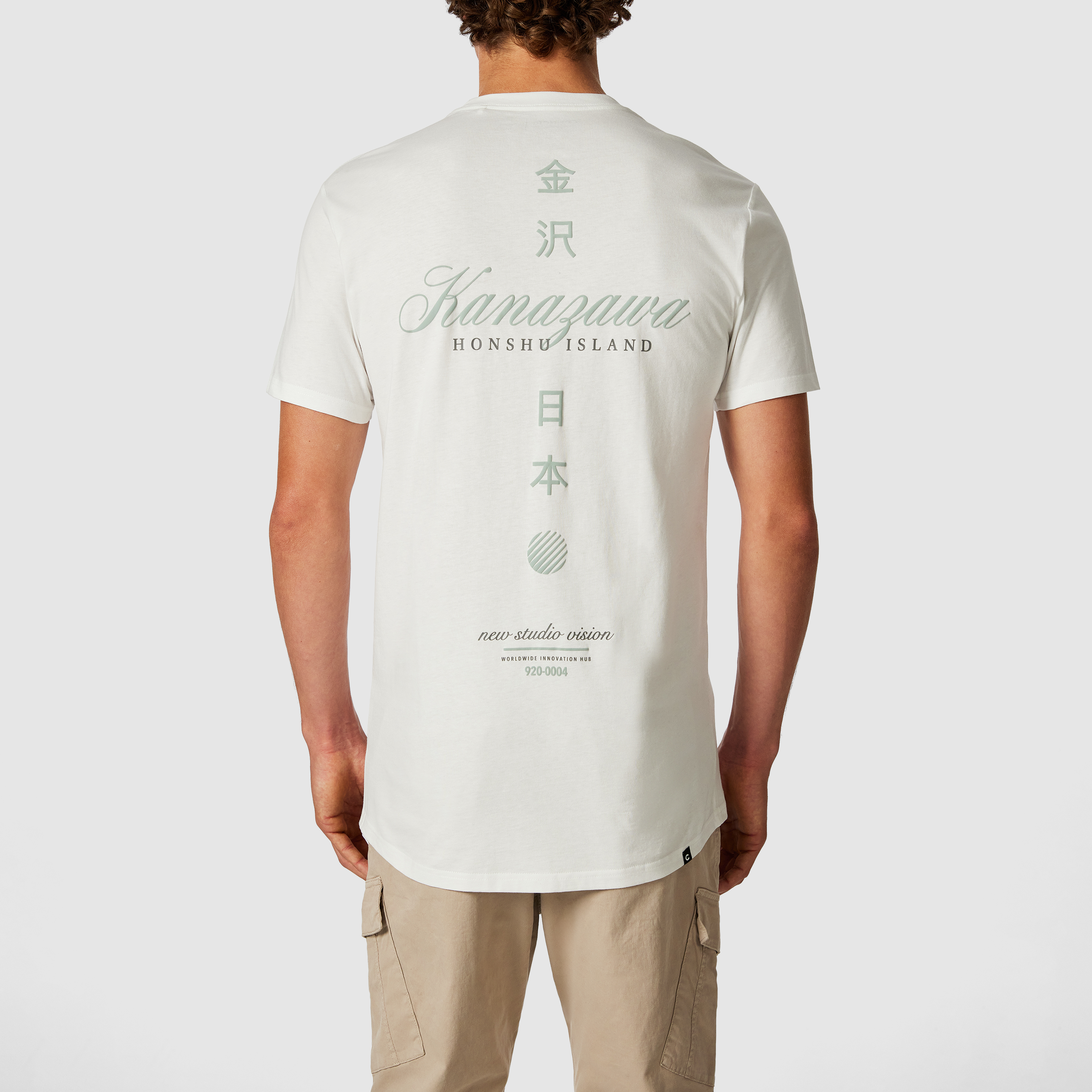 Russell Longline Graphic Crew Neck Tee