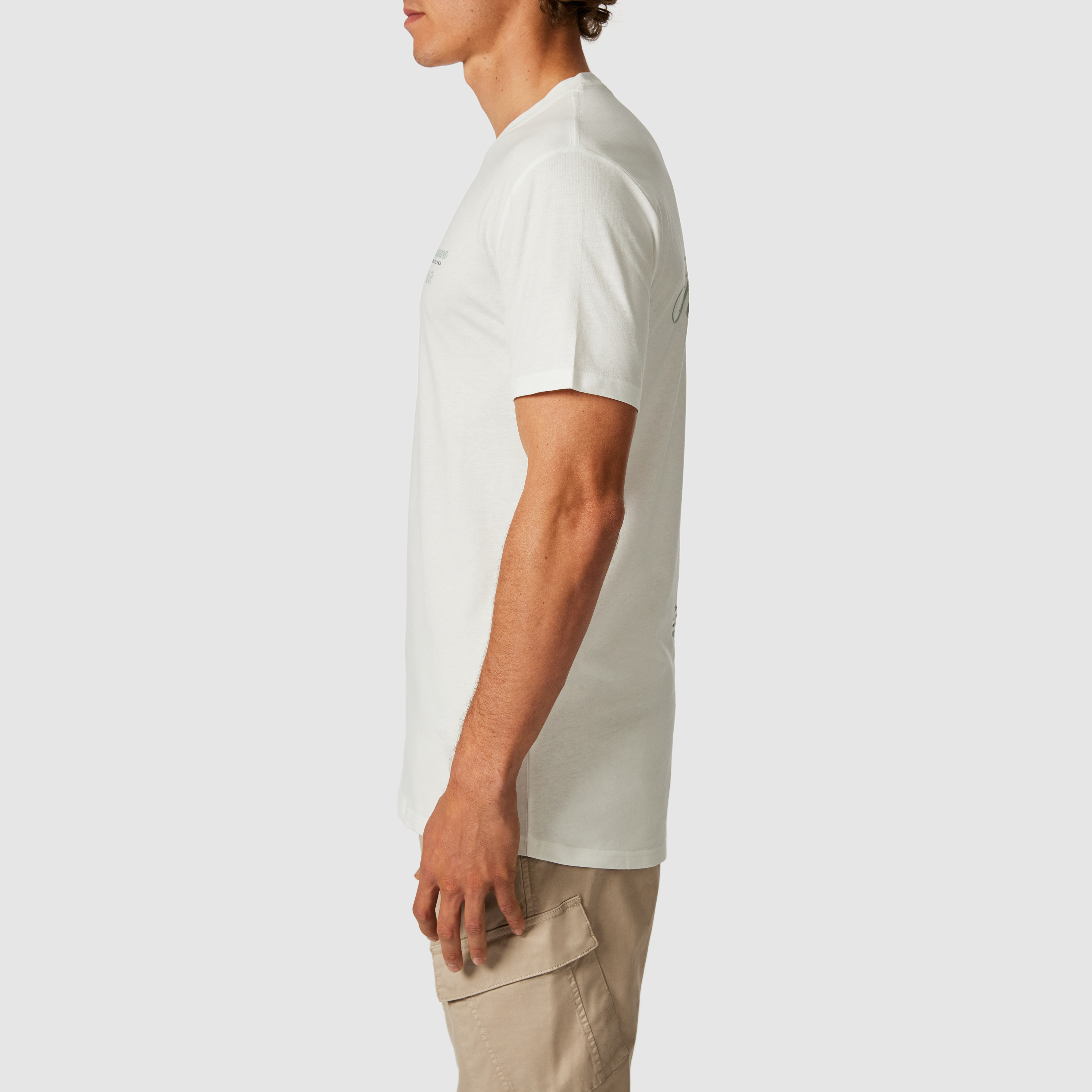 Russell Longline Graphic Crew Neck Tee