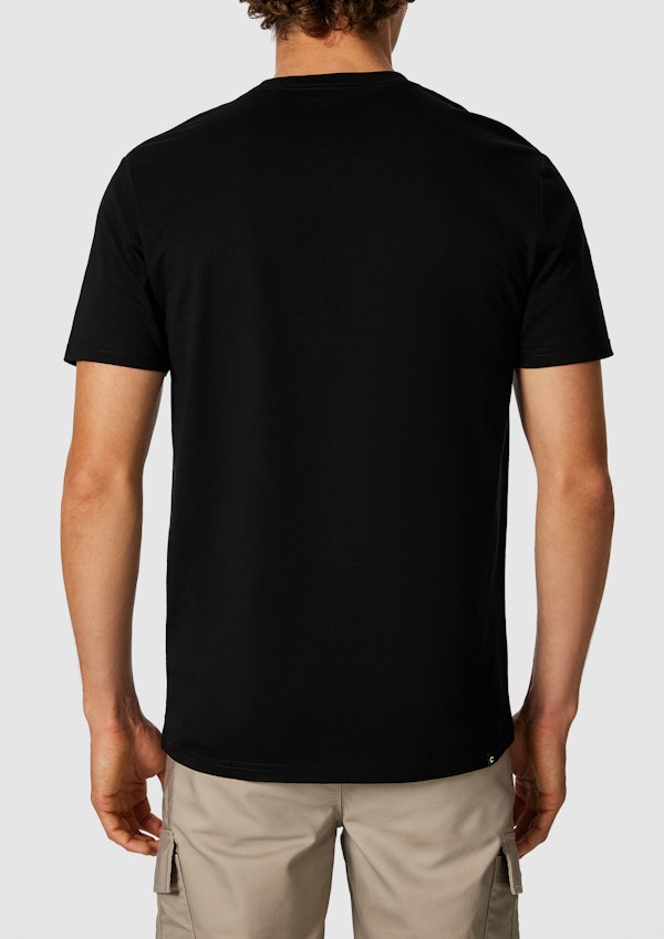 Black Marcus Graphic Crew Neck Tee