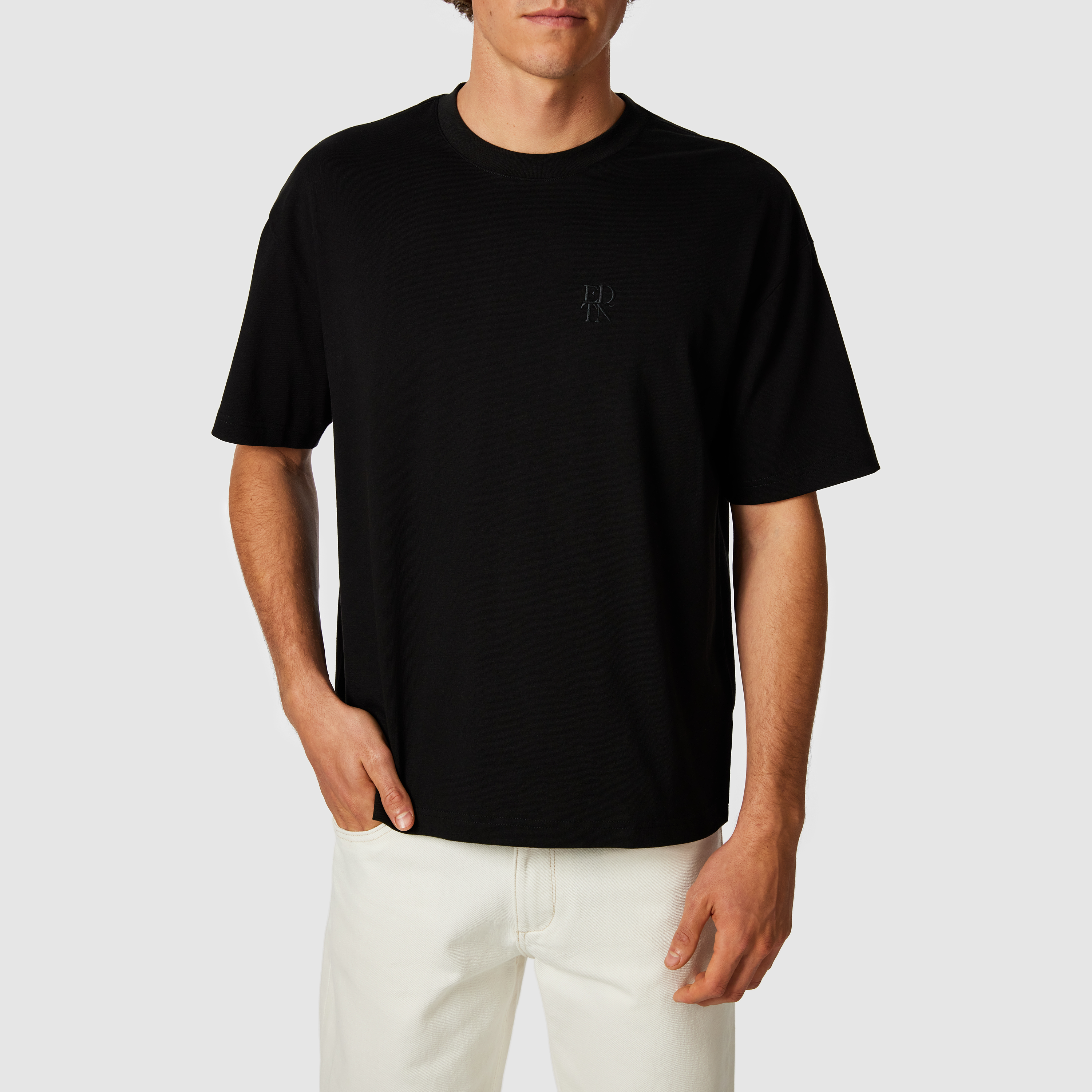 Cole Boxy Crew Neck Tee