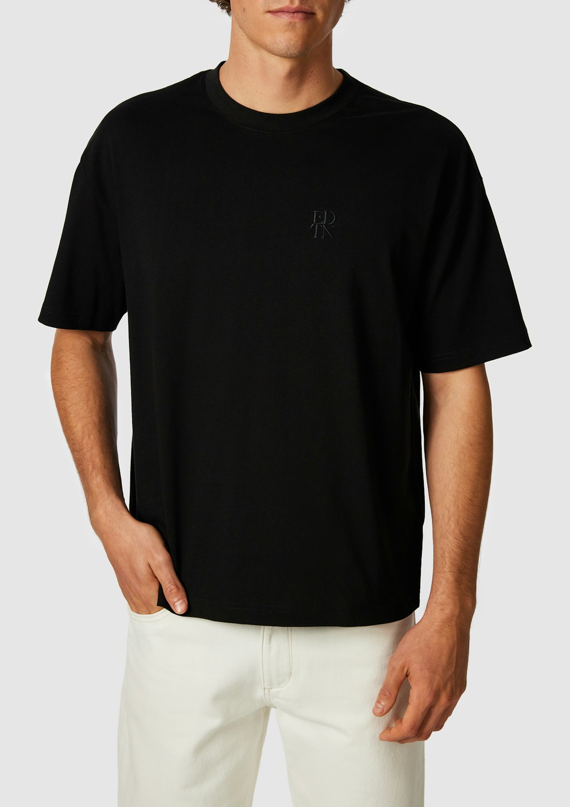 Cole Boxy Crew Neck Tee