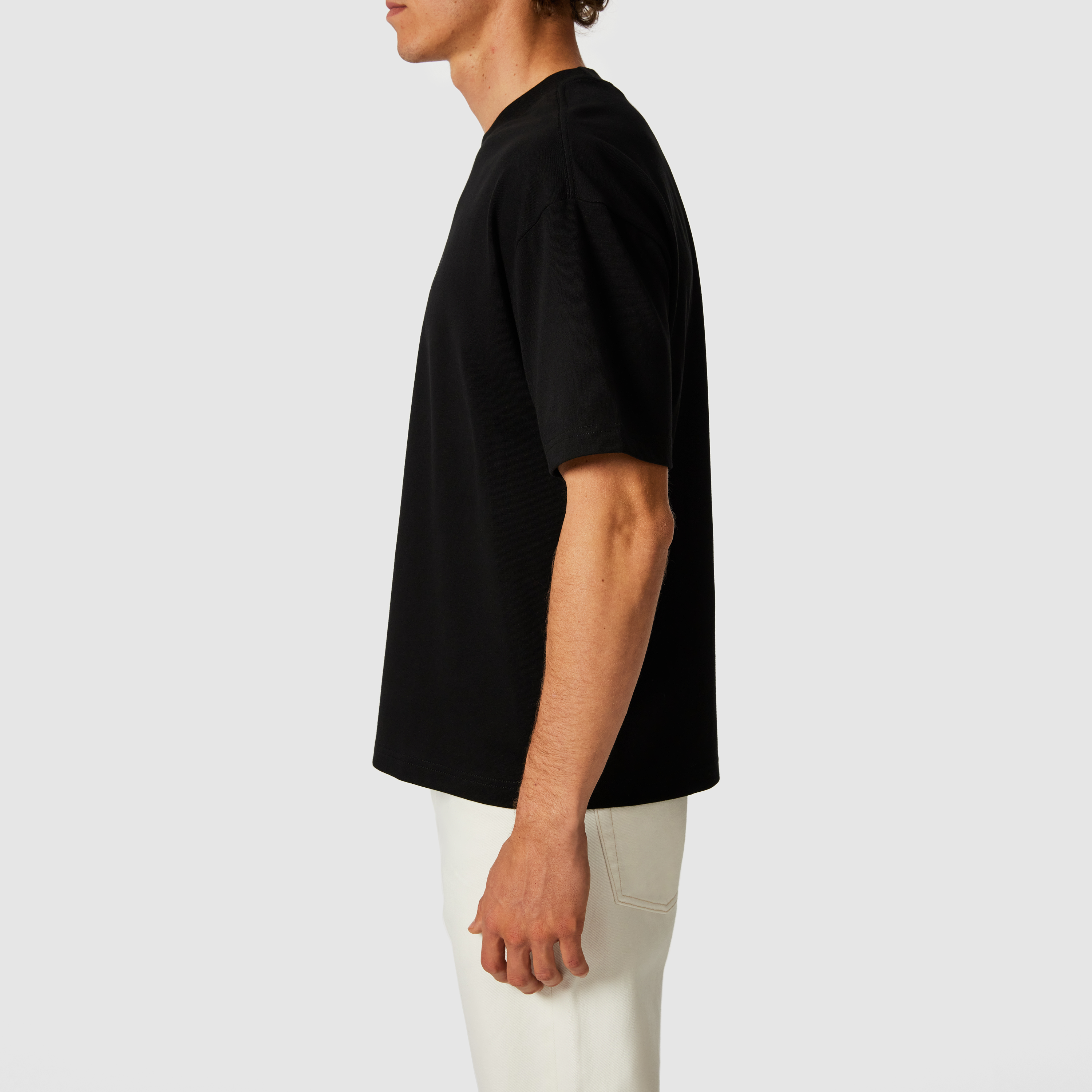 Cole Boxy Crew Neck Tee