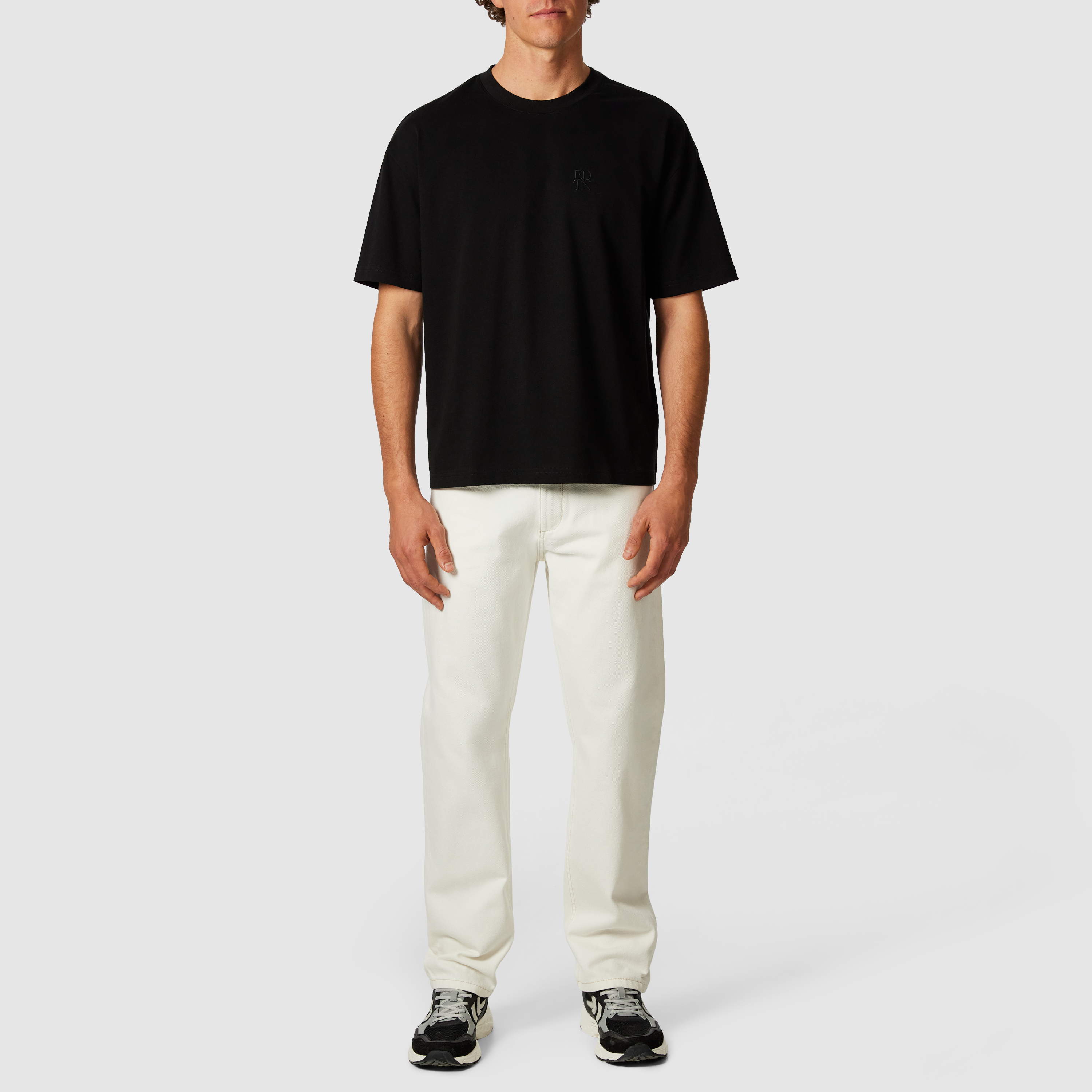 Cole Boxy Crew Neck Tee