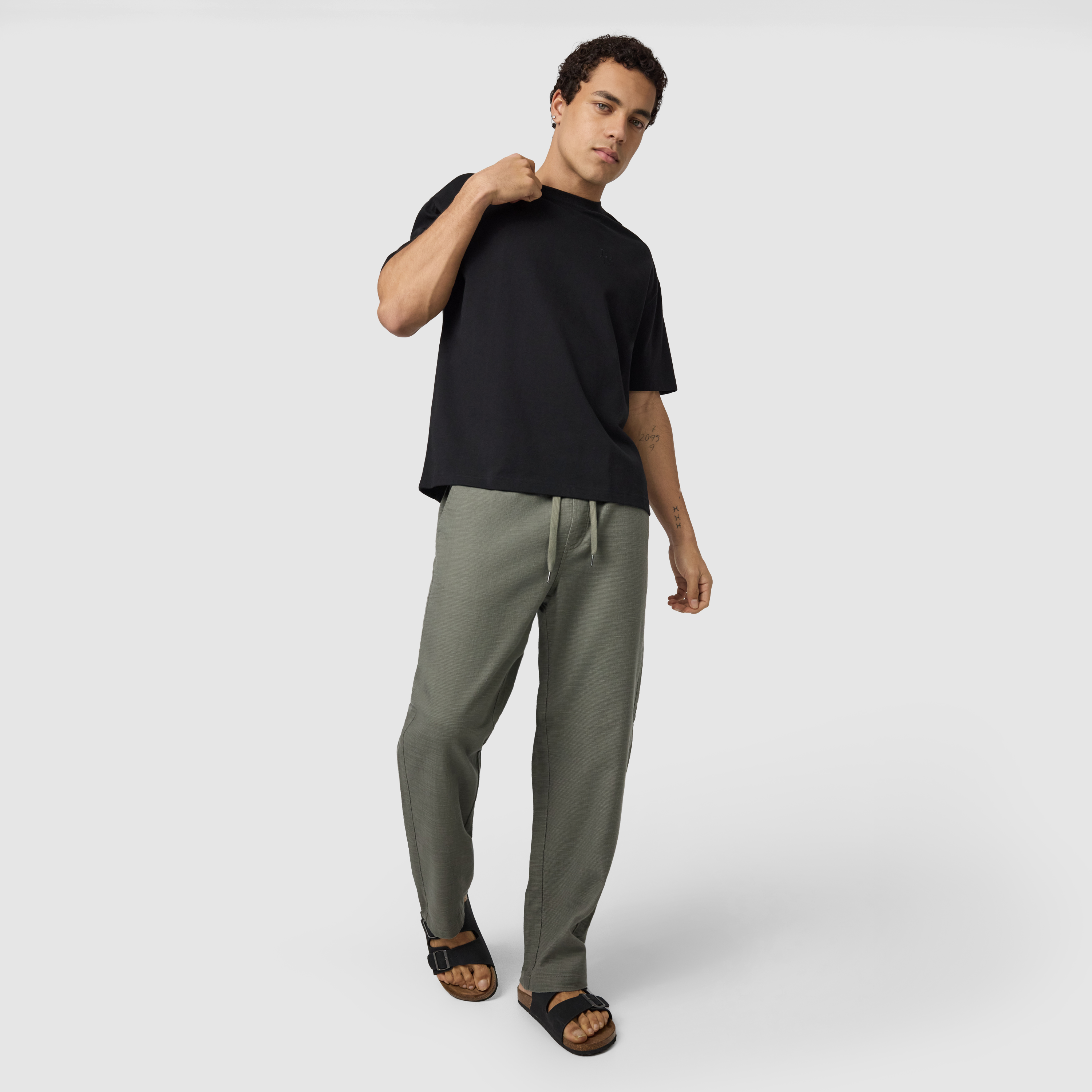 Cole Boxy Crew Neck Tee