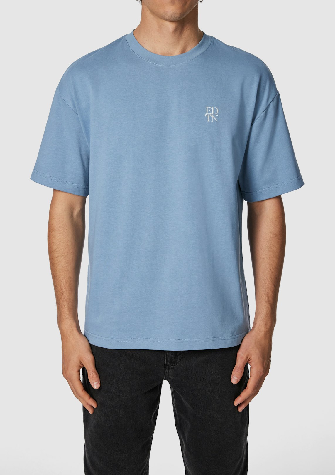 Cole Boxy Crew Neck Tee