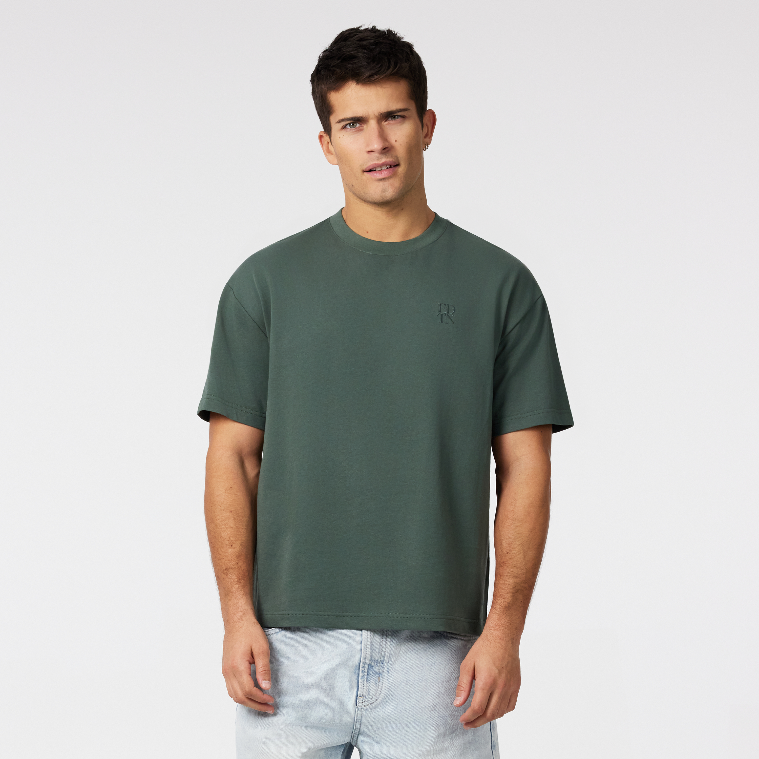 Cole Boxy Crew Neck Tee