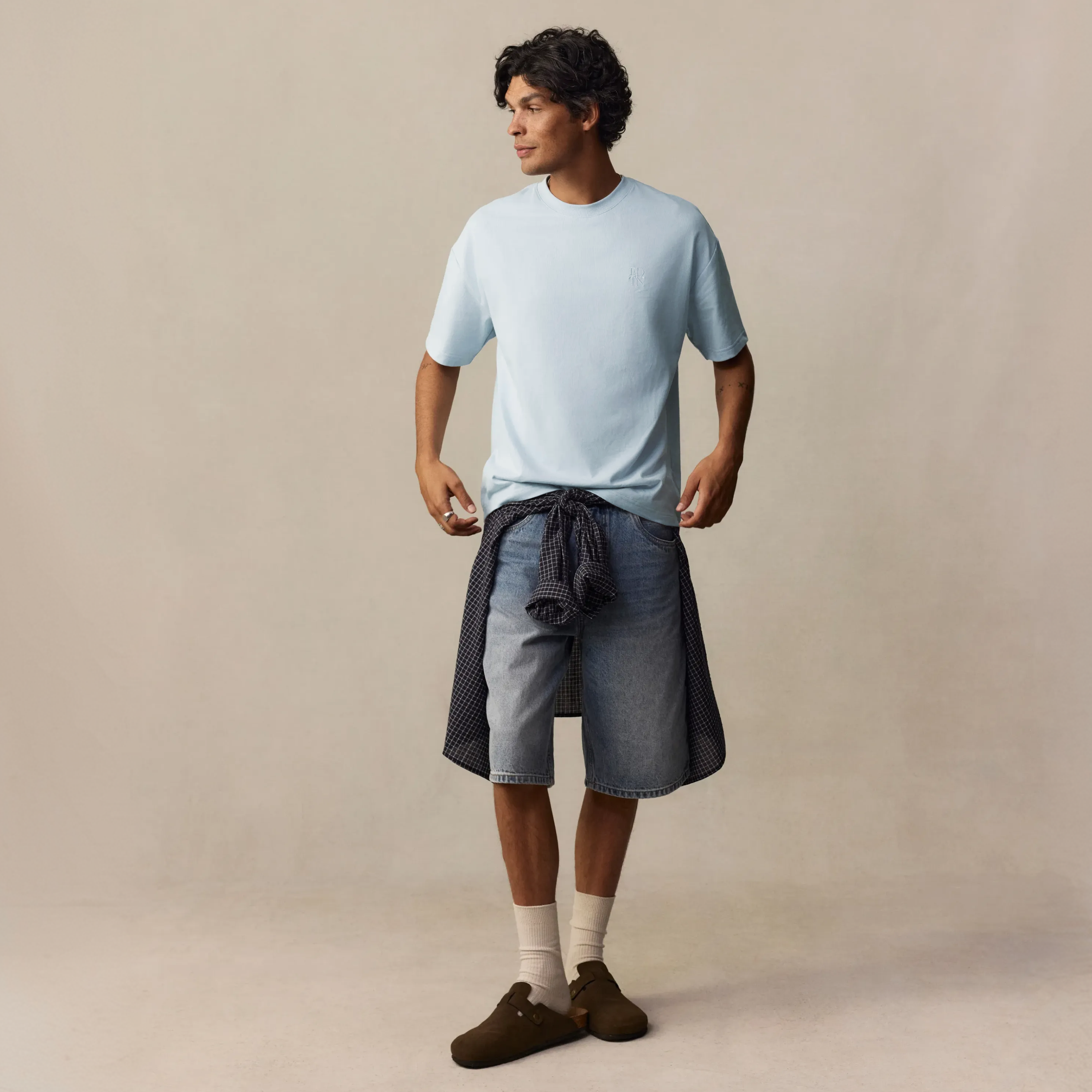 Cole Boxy Crew Neck Tee