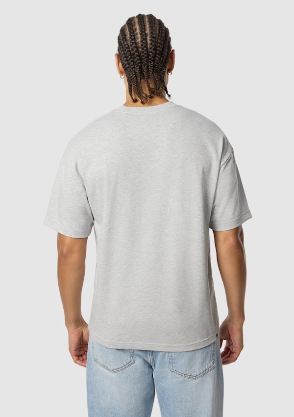 Light Grey Cole Boxy Crew Neck Tee
