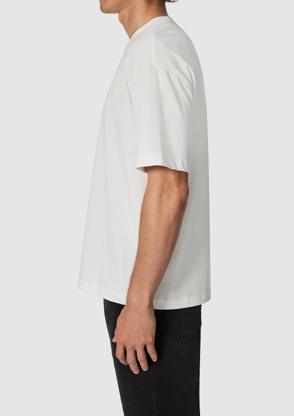 Off White Cole Boxy Crew Neck Tee