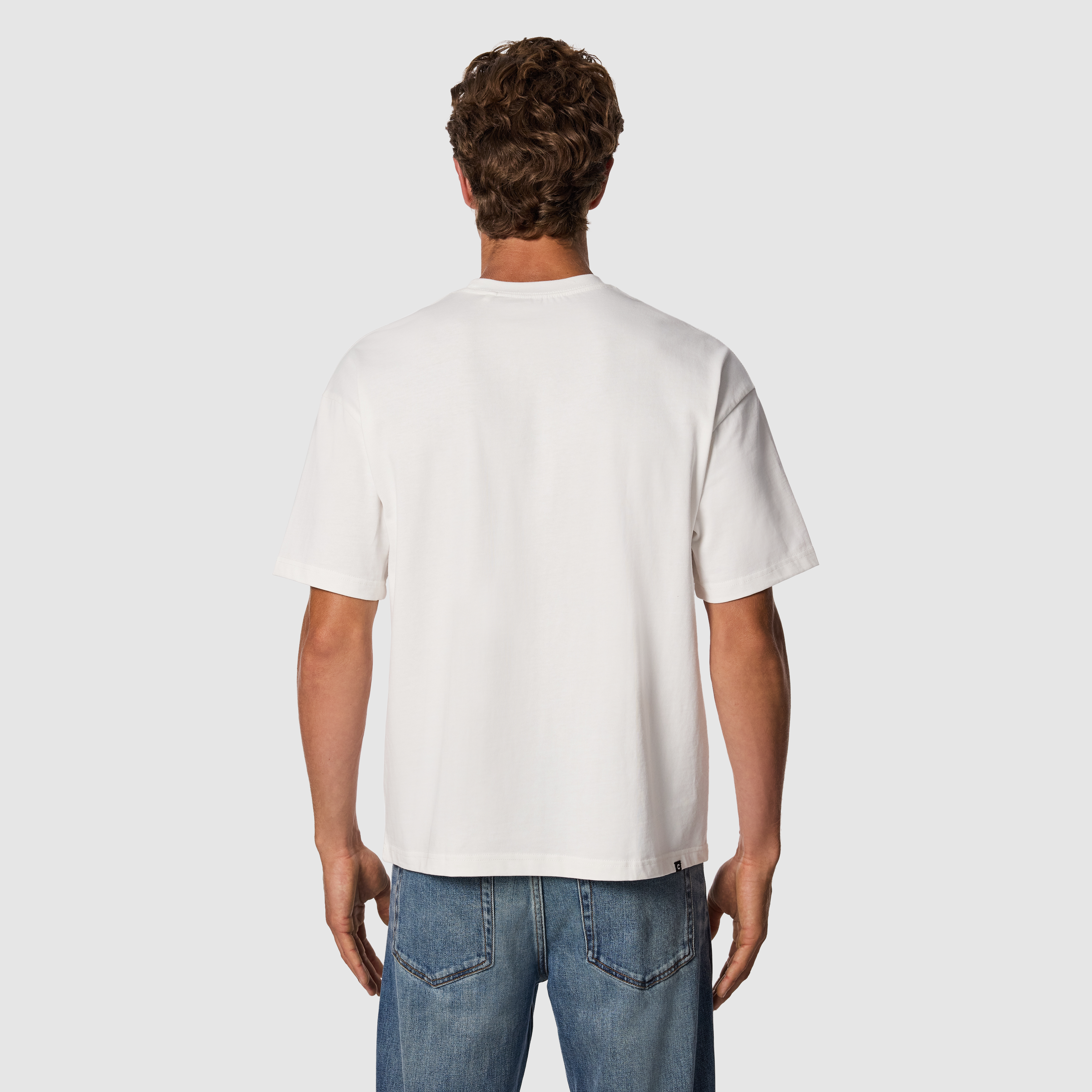 Cole Boxy Crew Neck Tee
