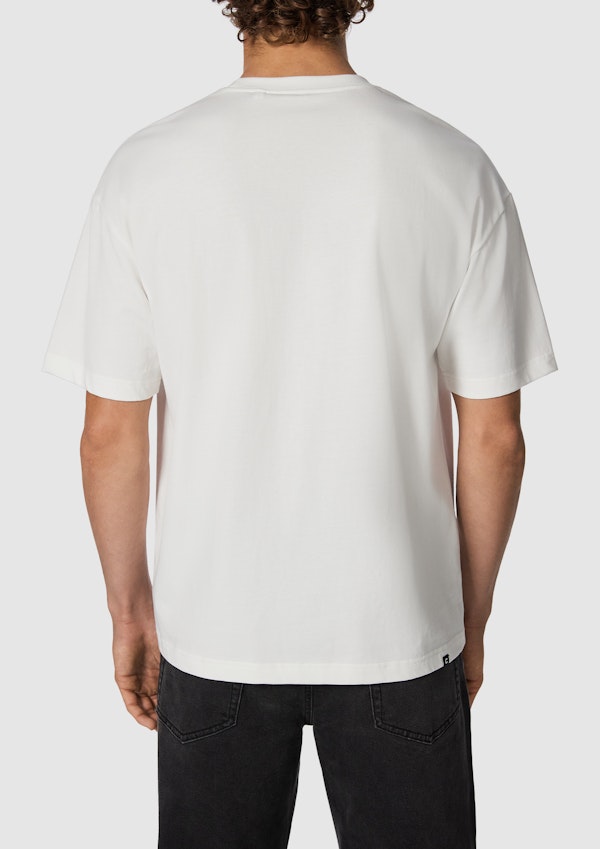 Off White Cole Boxy Crew Neck Tee