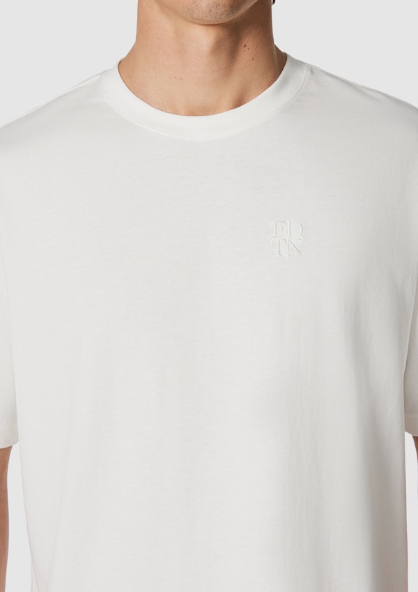 Off White Cole Boxy Crew Neck Tee
