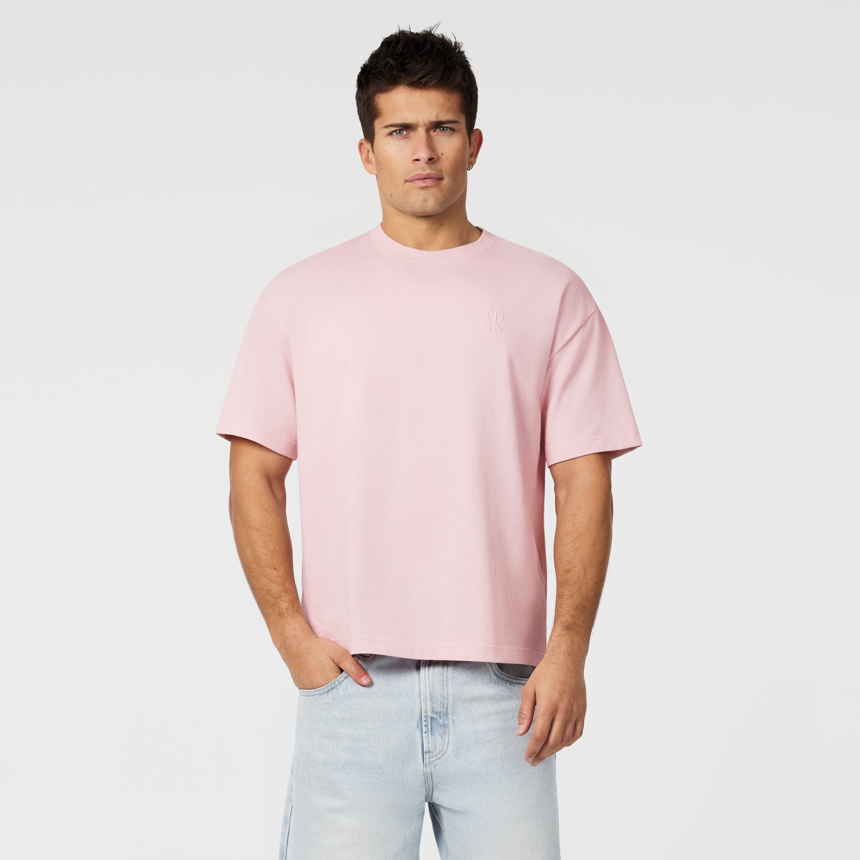 Cole Boxy Crew Neck Tee