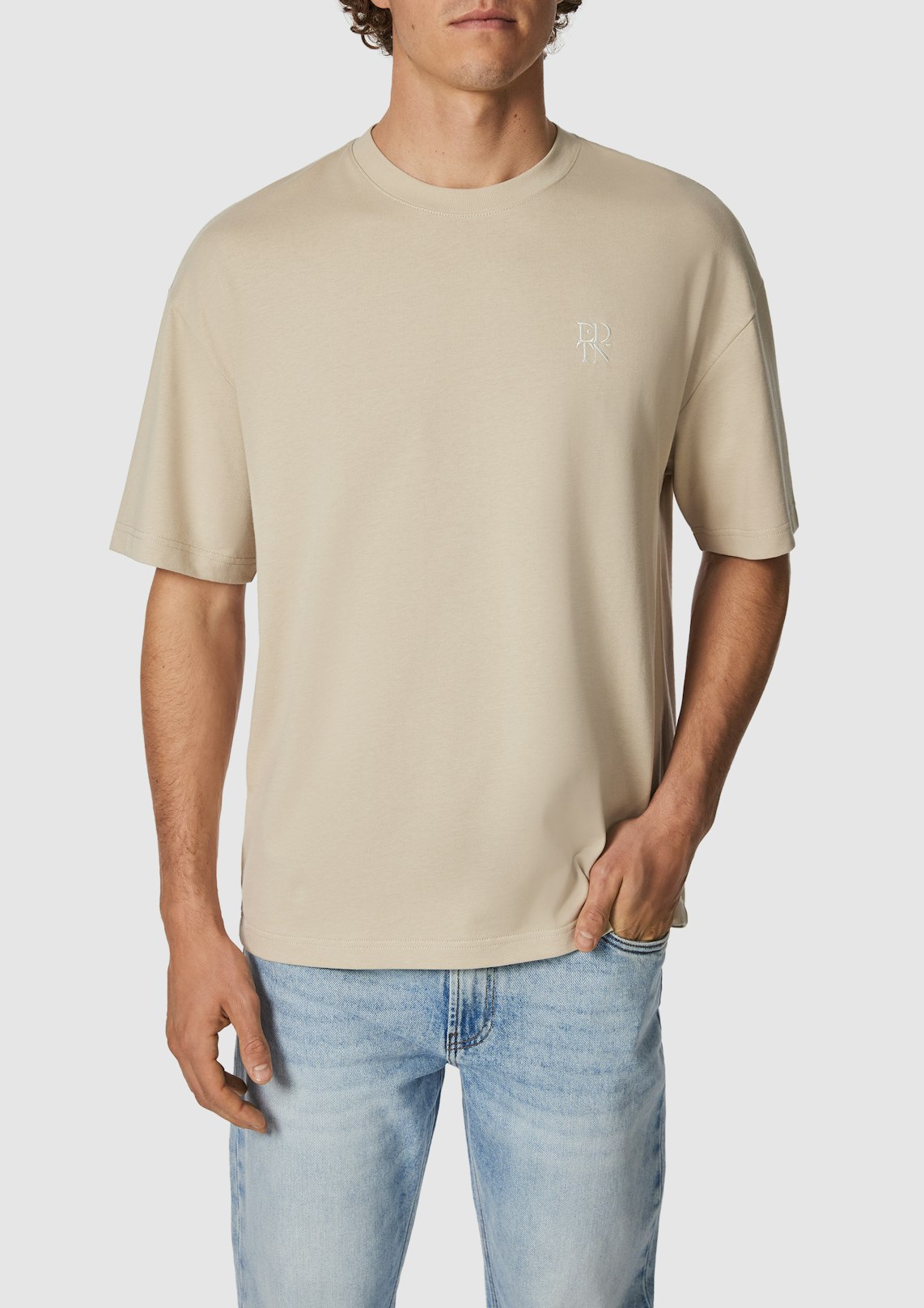 Cole Boxy Crew Neck Tee