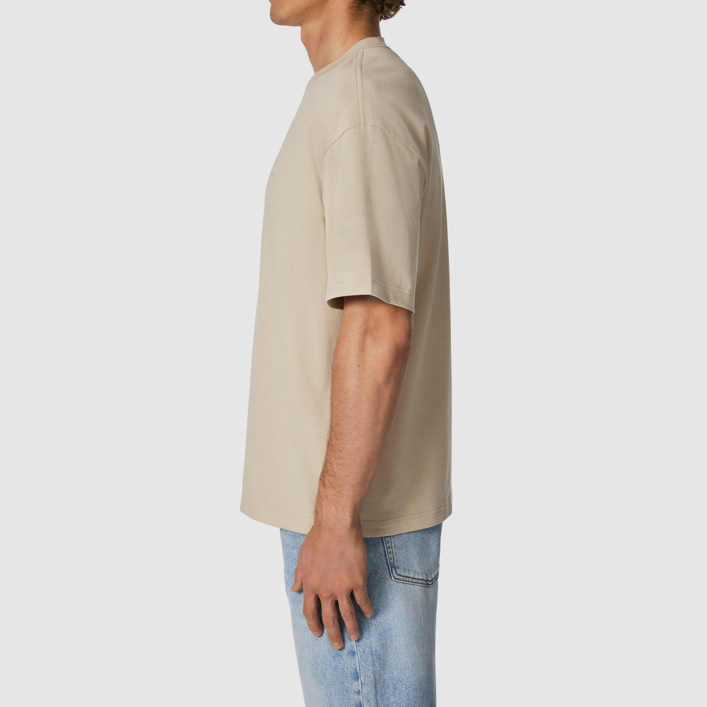 Cole Boxy Crew Neck Tee