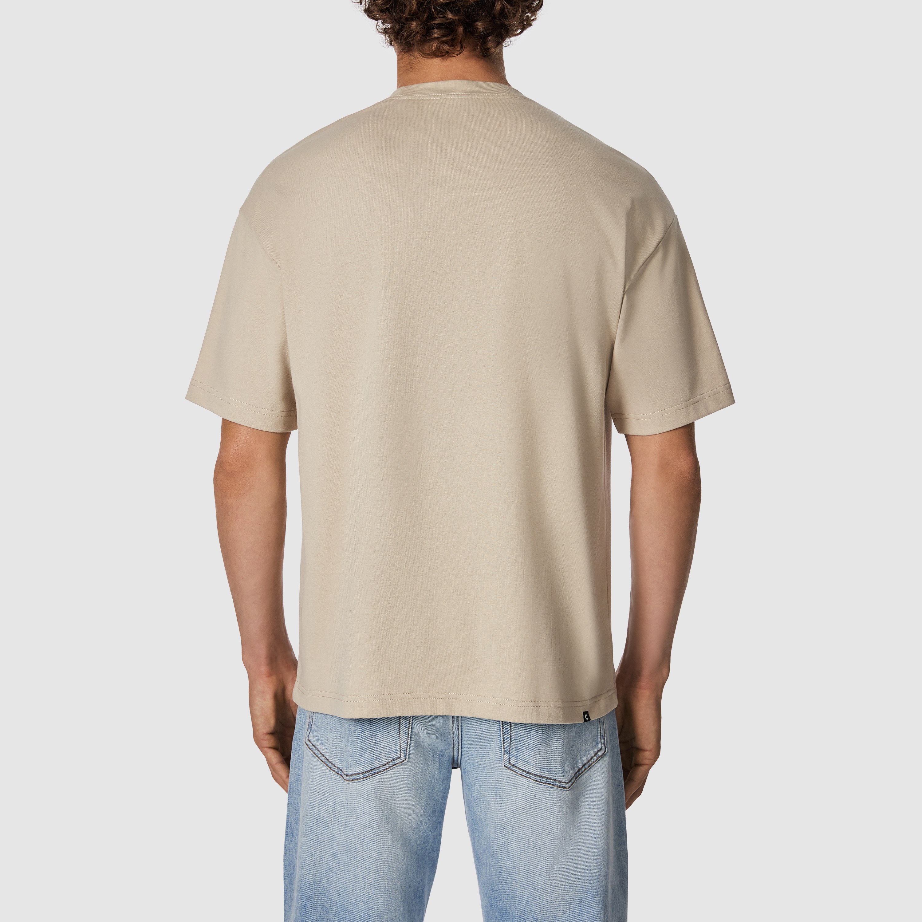 Cole Boxy Crew Neck Tee