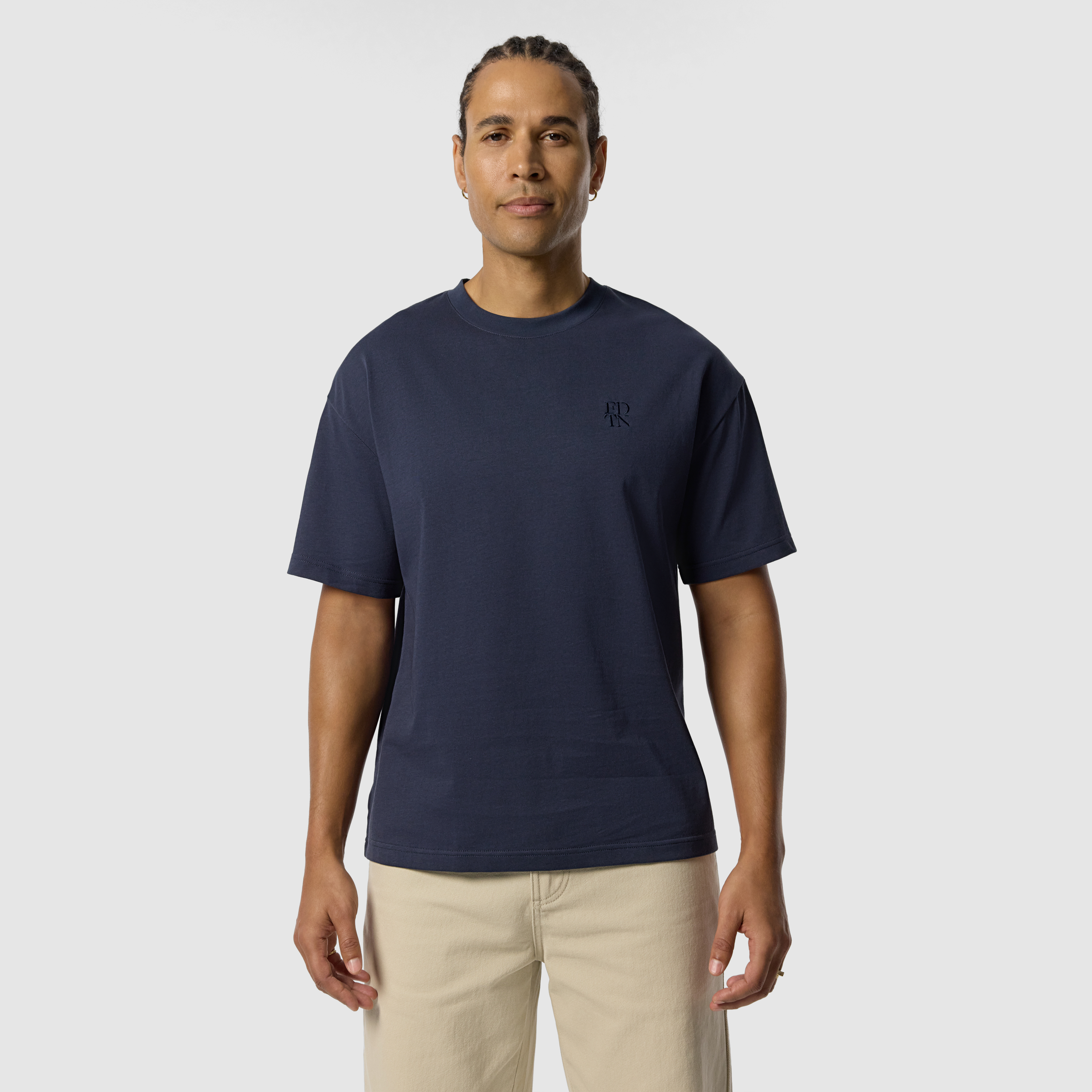 Cole Boxy Crew Neck Tee