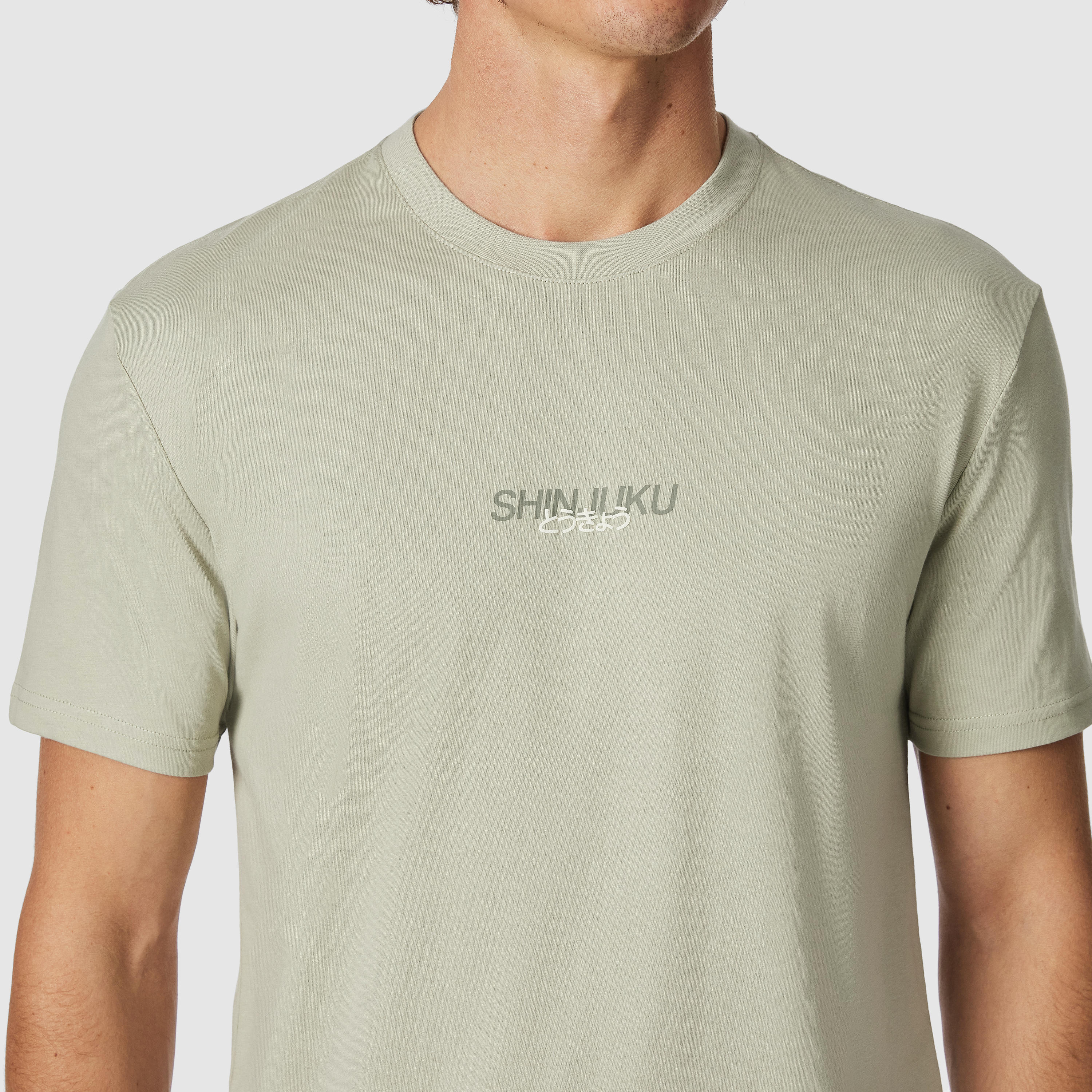 Teddy Longline Graphic Crew Neck Tee