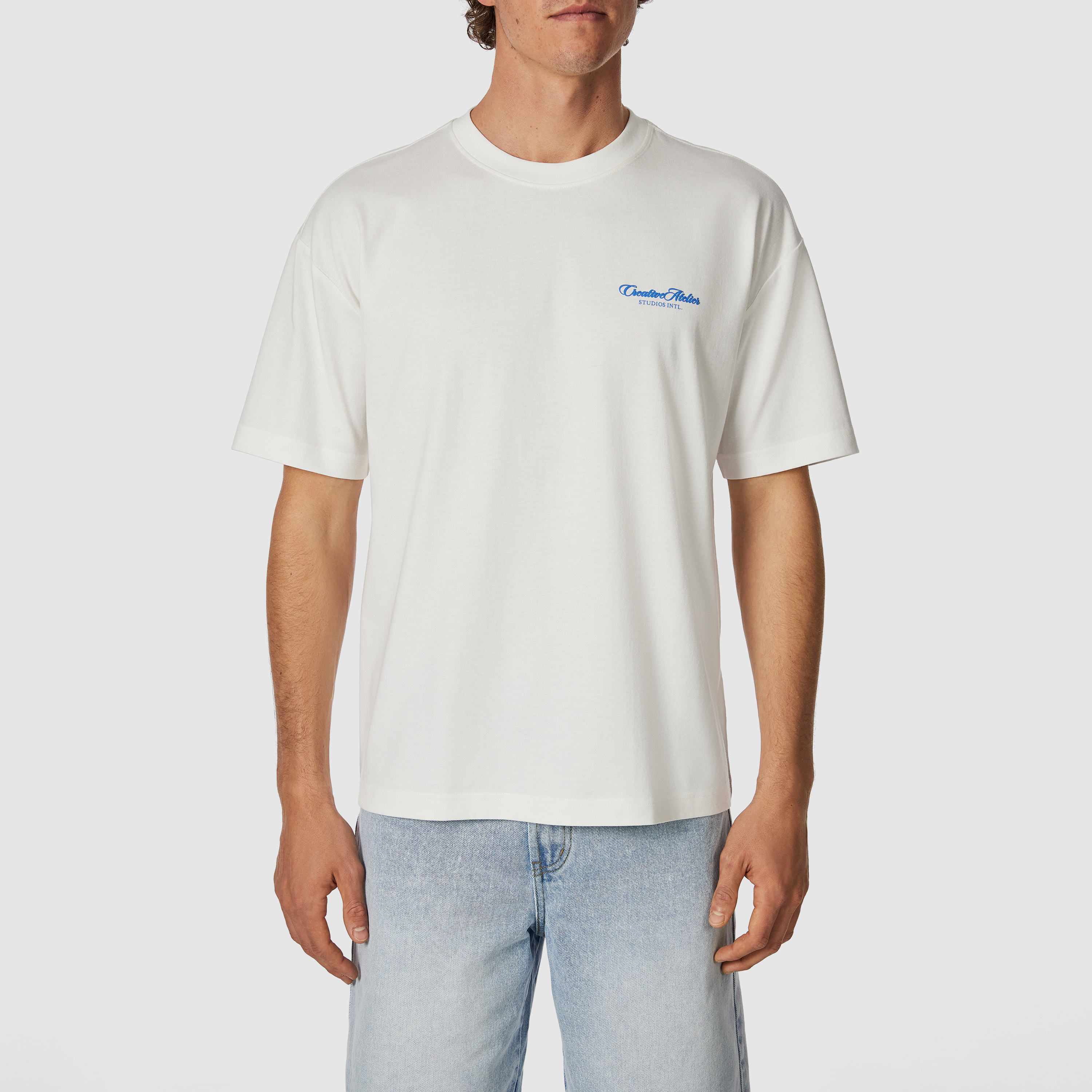 Dex Boxy Graphic Crew Neck Tee