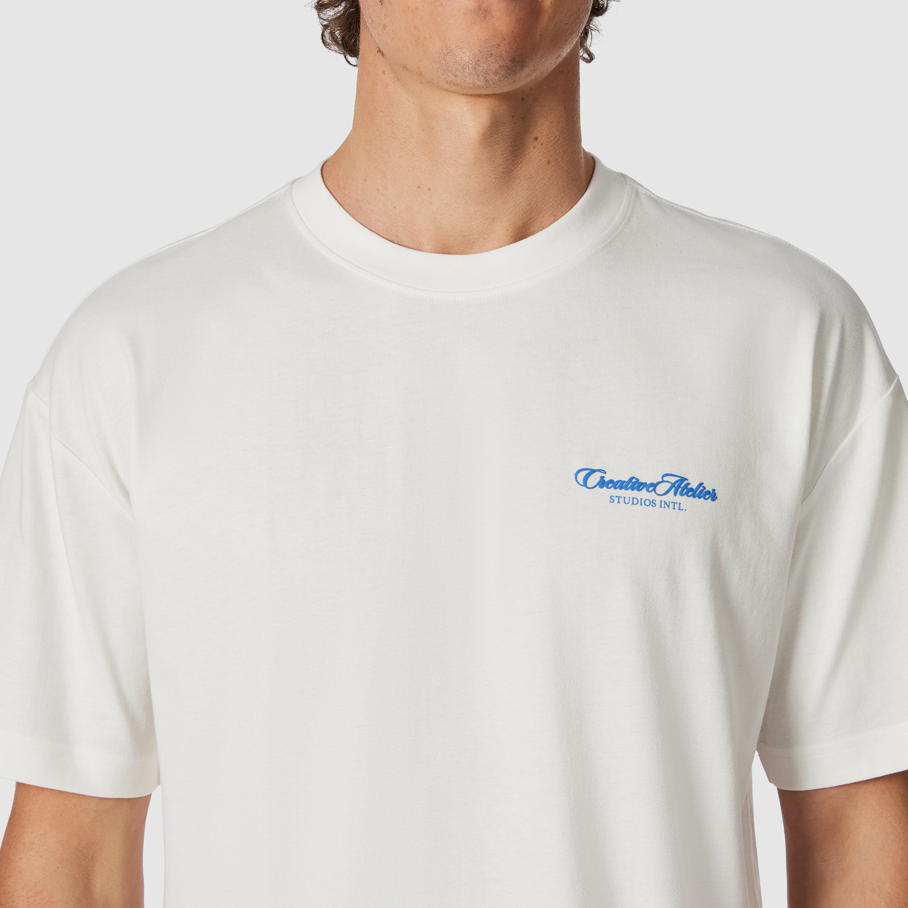 Dex Boxy Graphic Crew Neck Tee