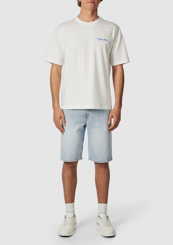 Off White Dex Boxy Graphic Crew Neck Tee