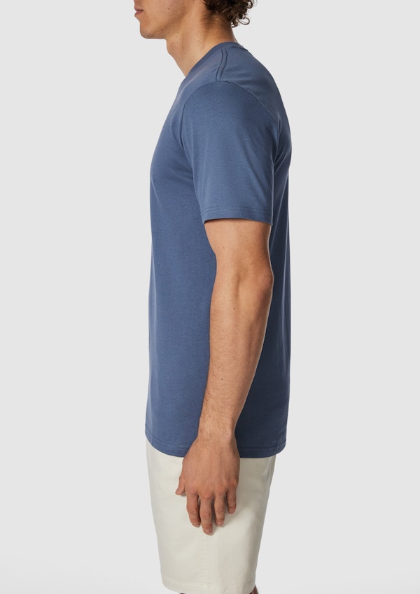 Blue Earl Graphic Crew Neck Tee