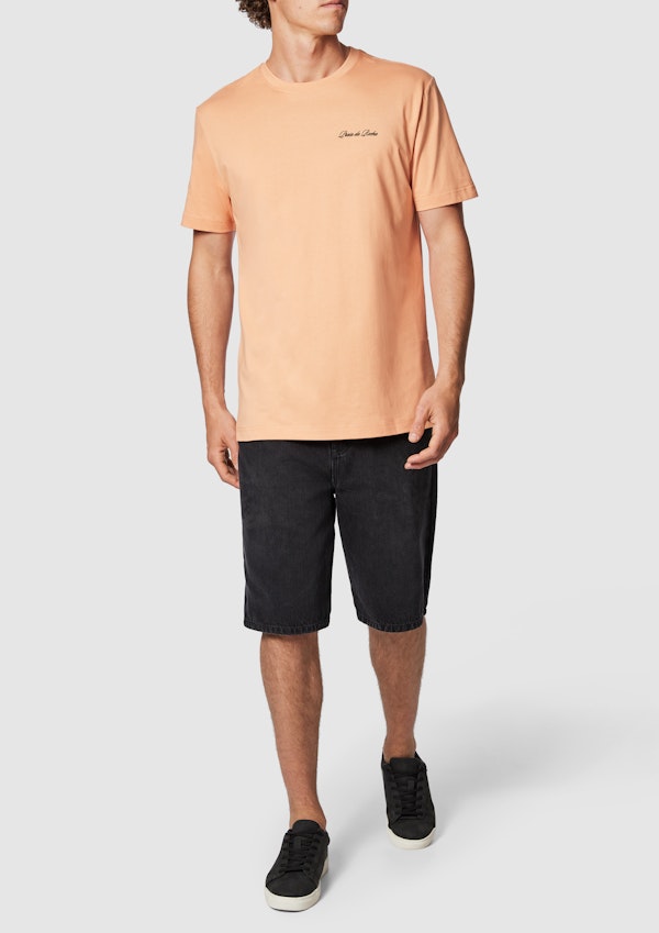 Orange Villa Relaxed Crew Tee