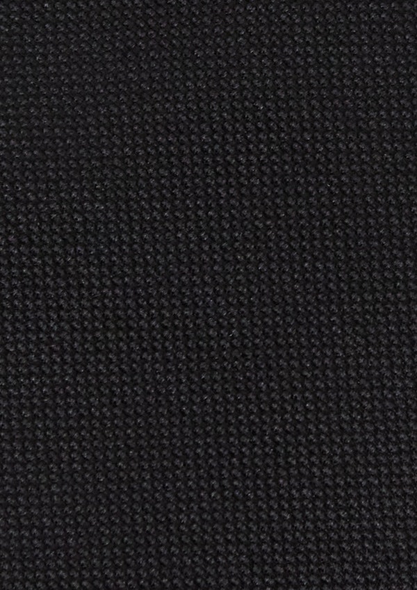 Black Textured 6 Cm Tie