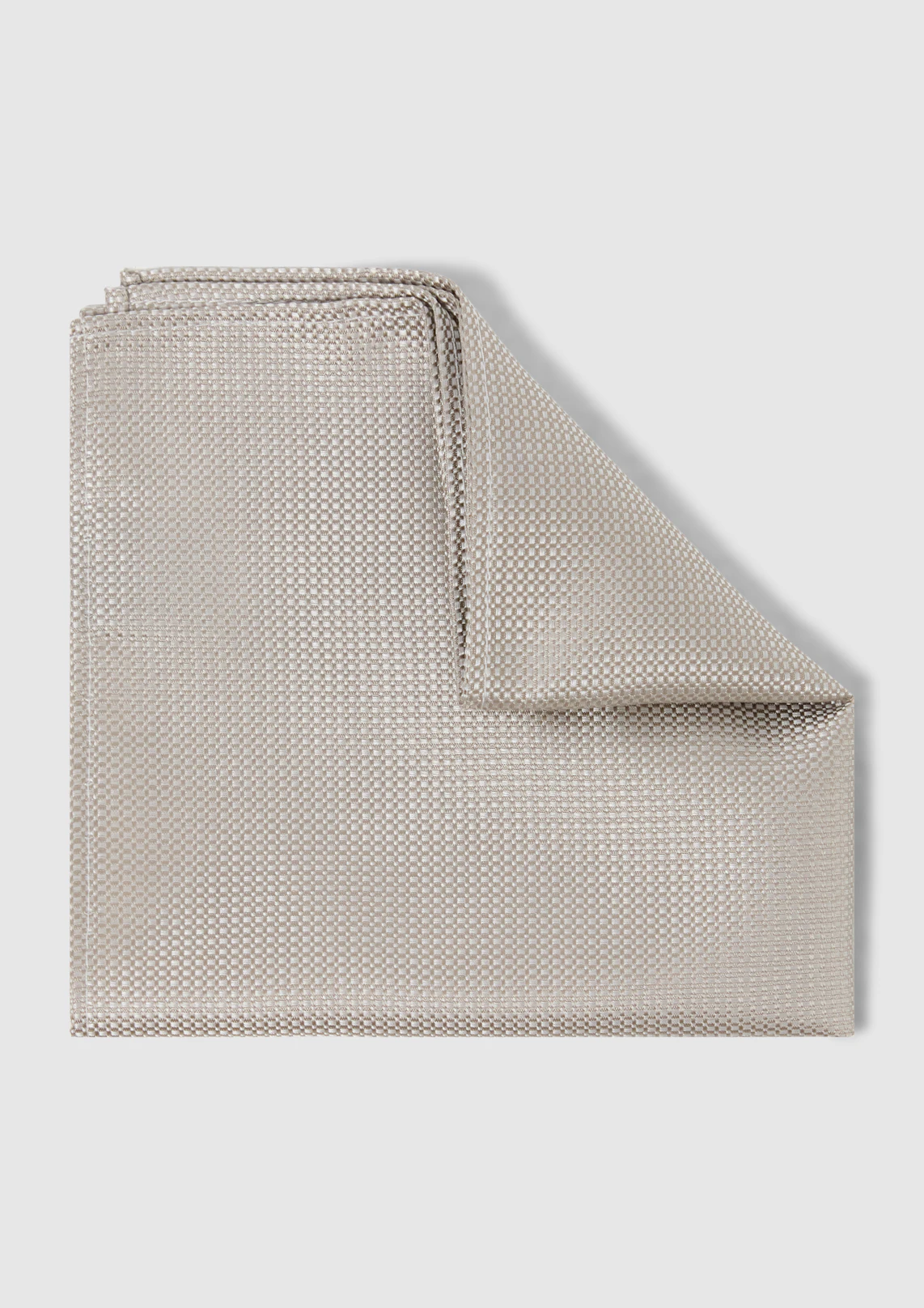 Champagne Textured Pocket Square