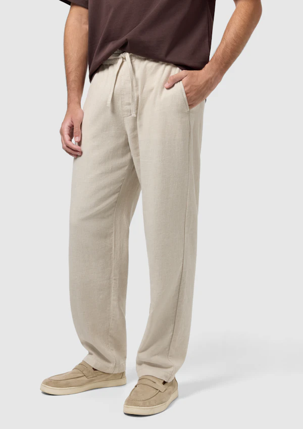 Linen Blend Resort Pant