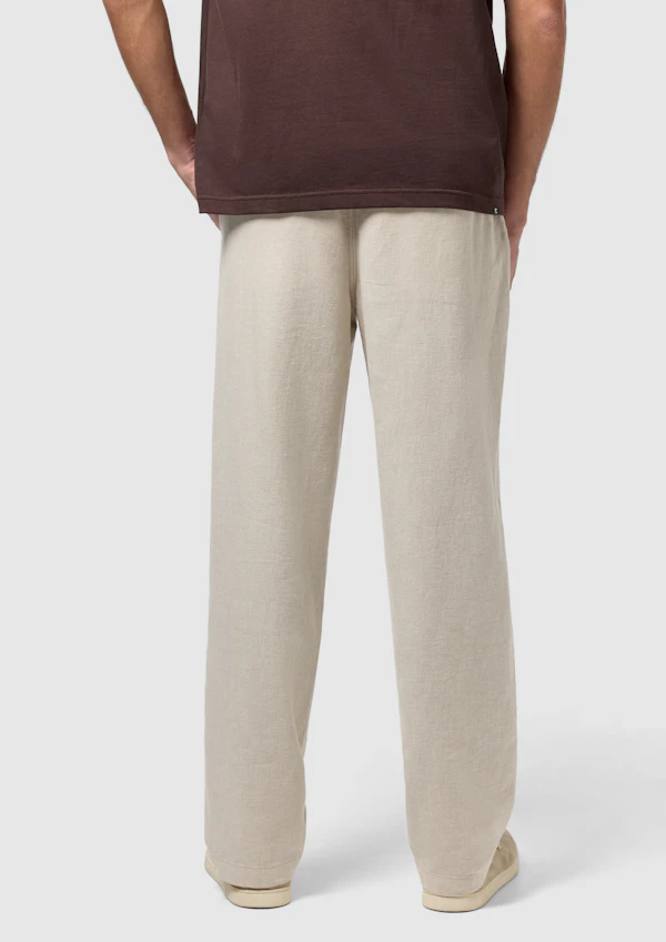 Sand Linen Blend Resort Pant