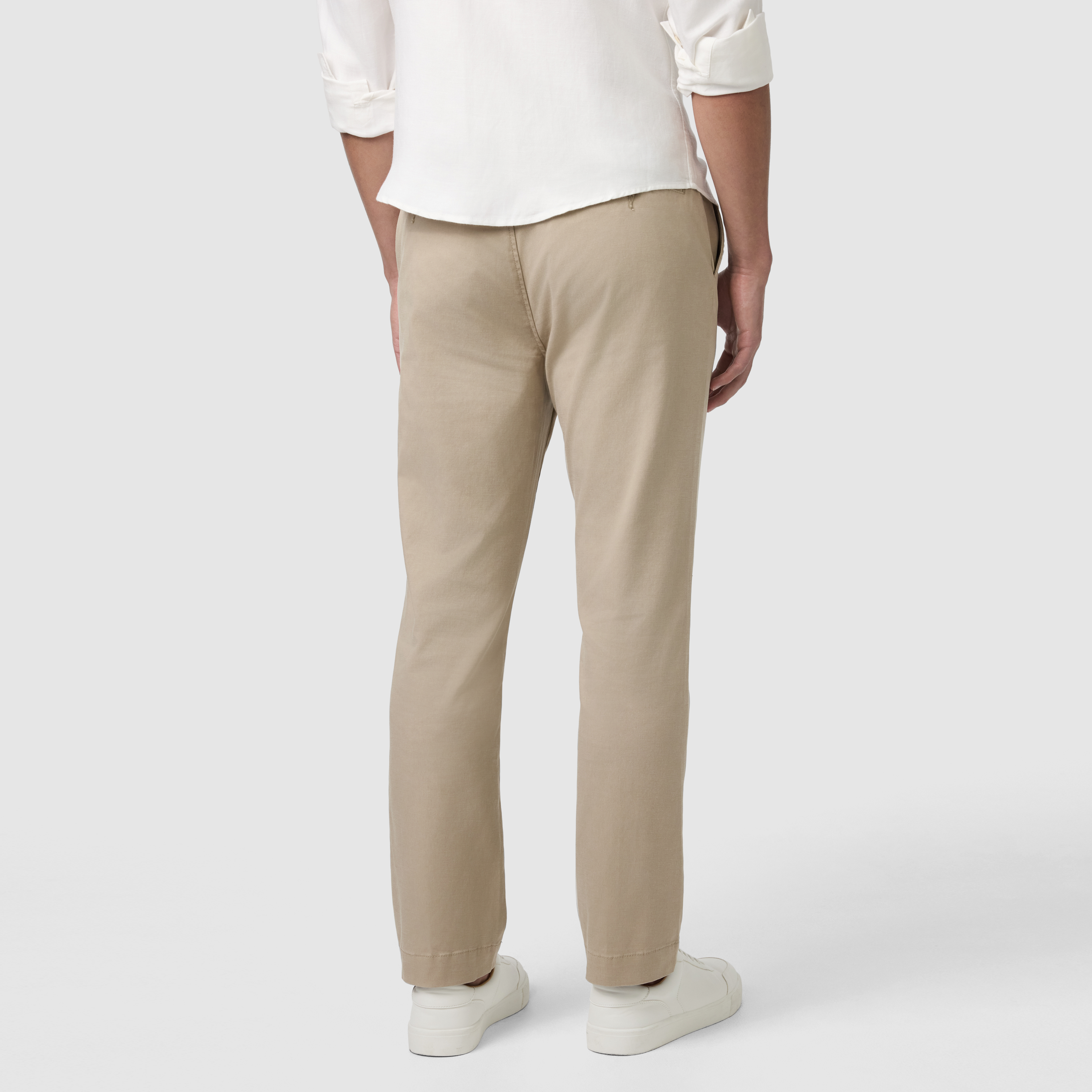 Sand Leeds Straight Stretch Chino