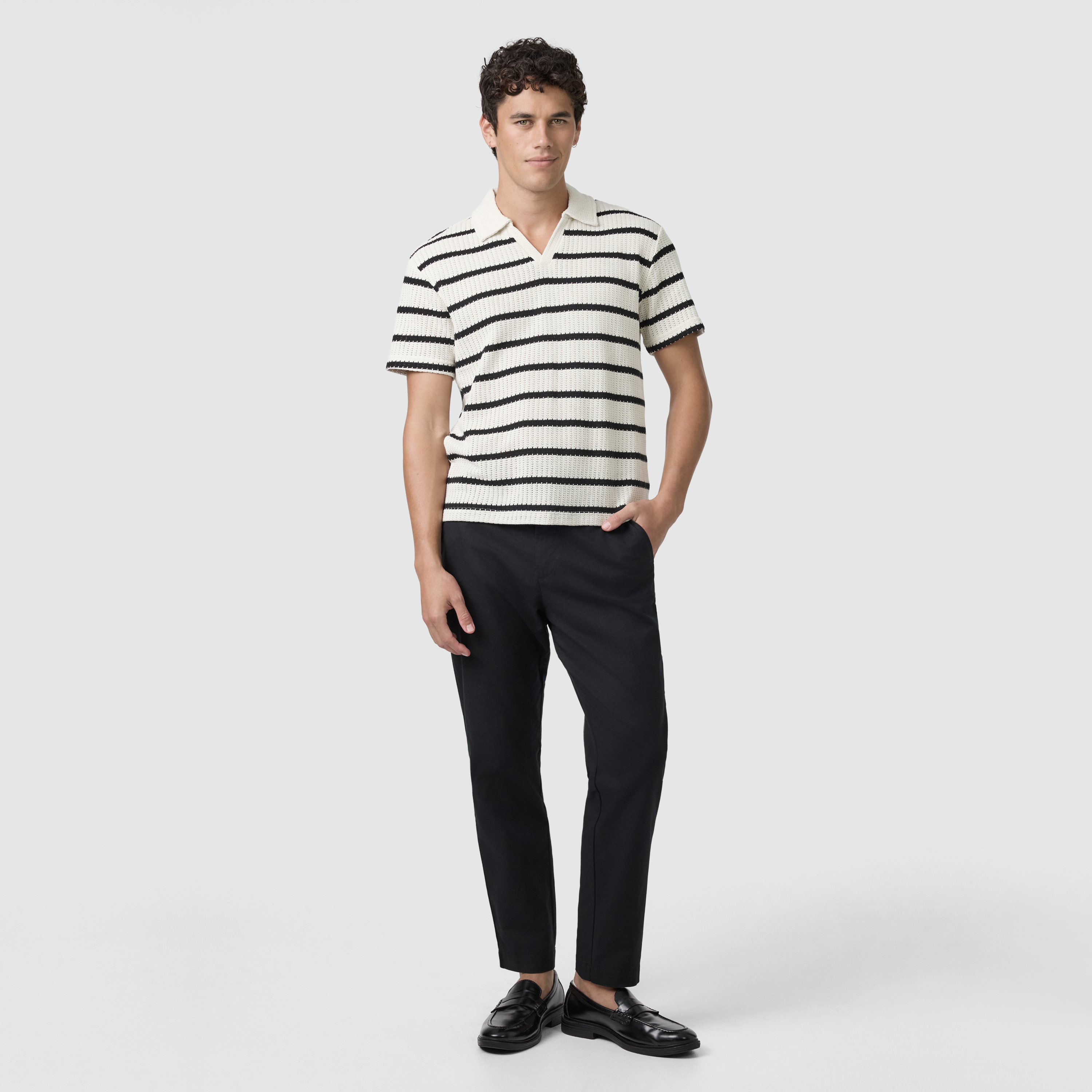 Black Belize Tapered Pant