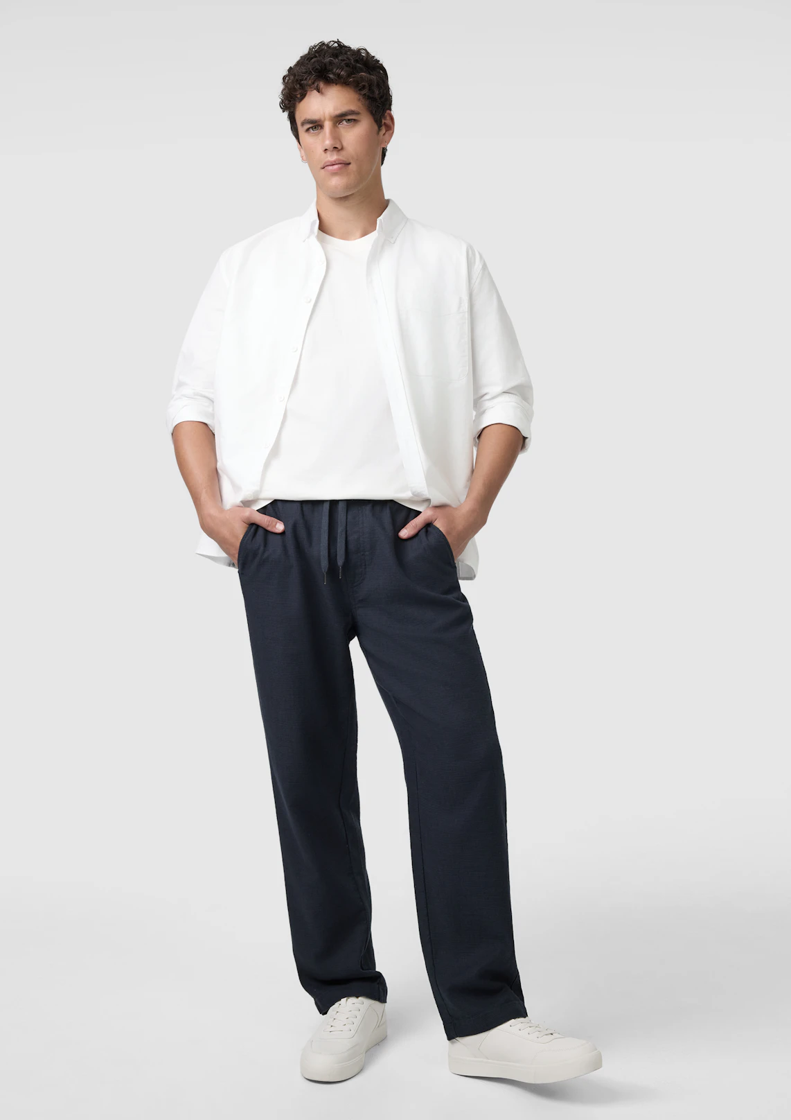 Kai Textured Pull On Pant