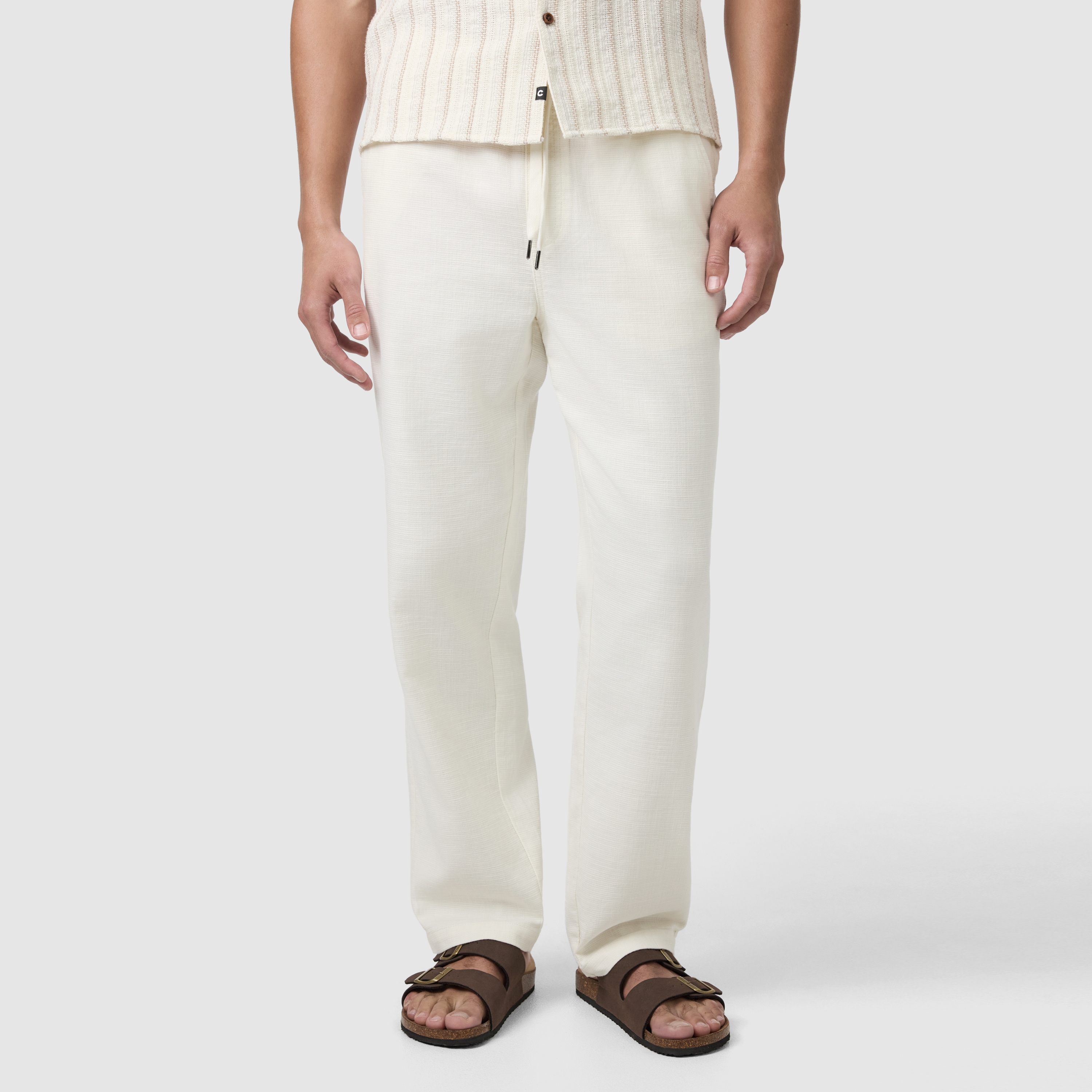 Kai Textured Pull On Pant