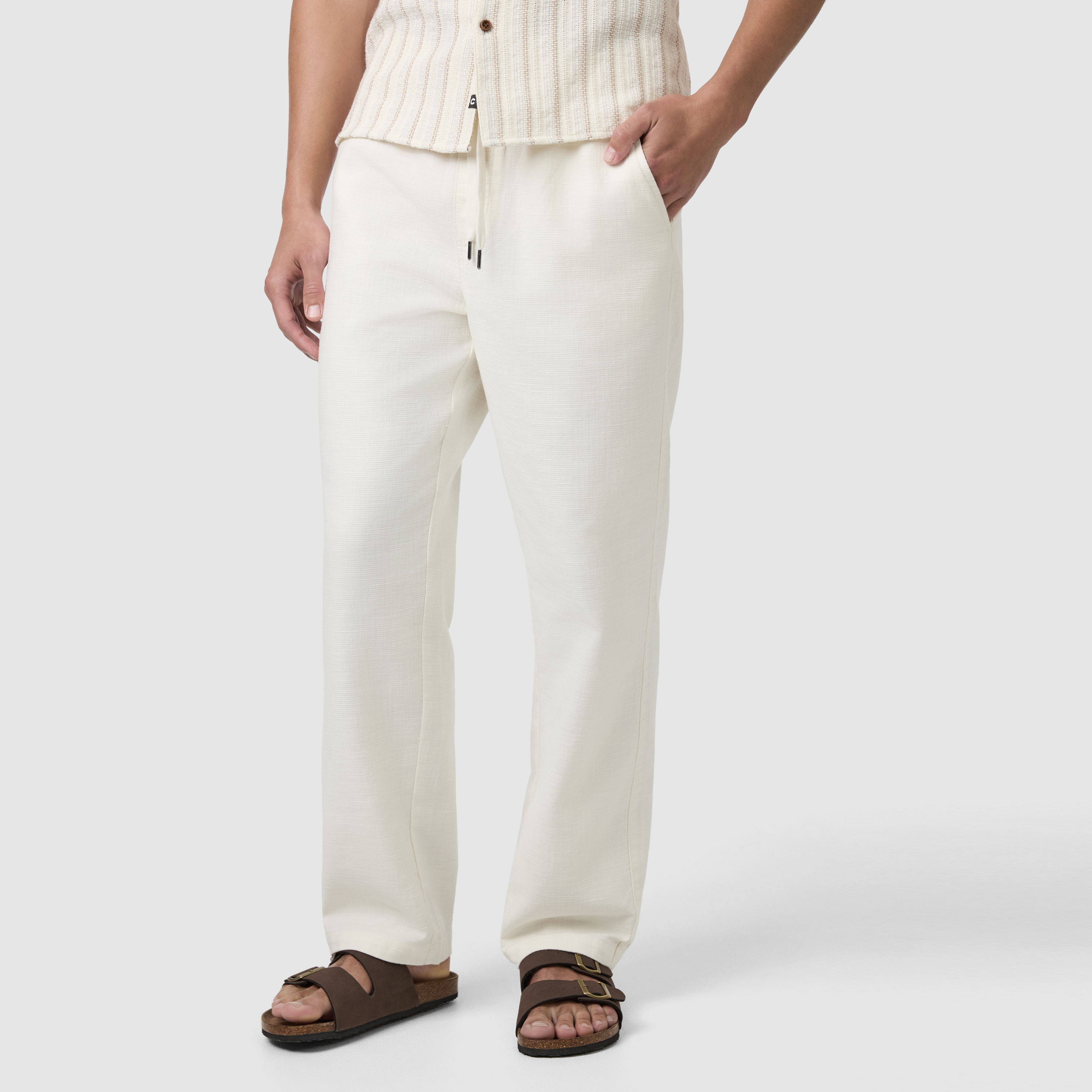 Kai Textured Pull On Pant