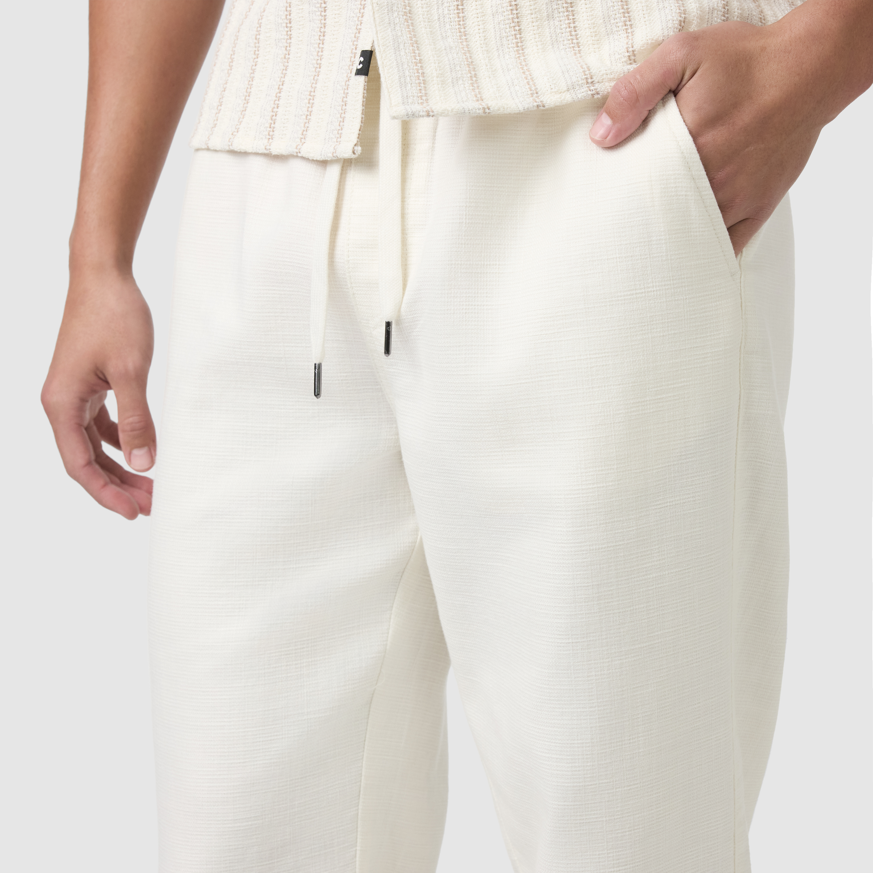 Kai Textured Pull On Pant
