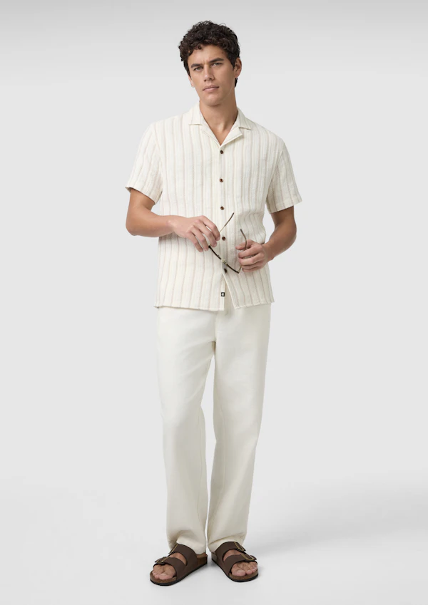 Kai Textured Pull On Pant