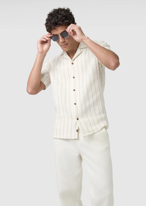 Kai Textured Pull On Pant
