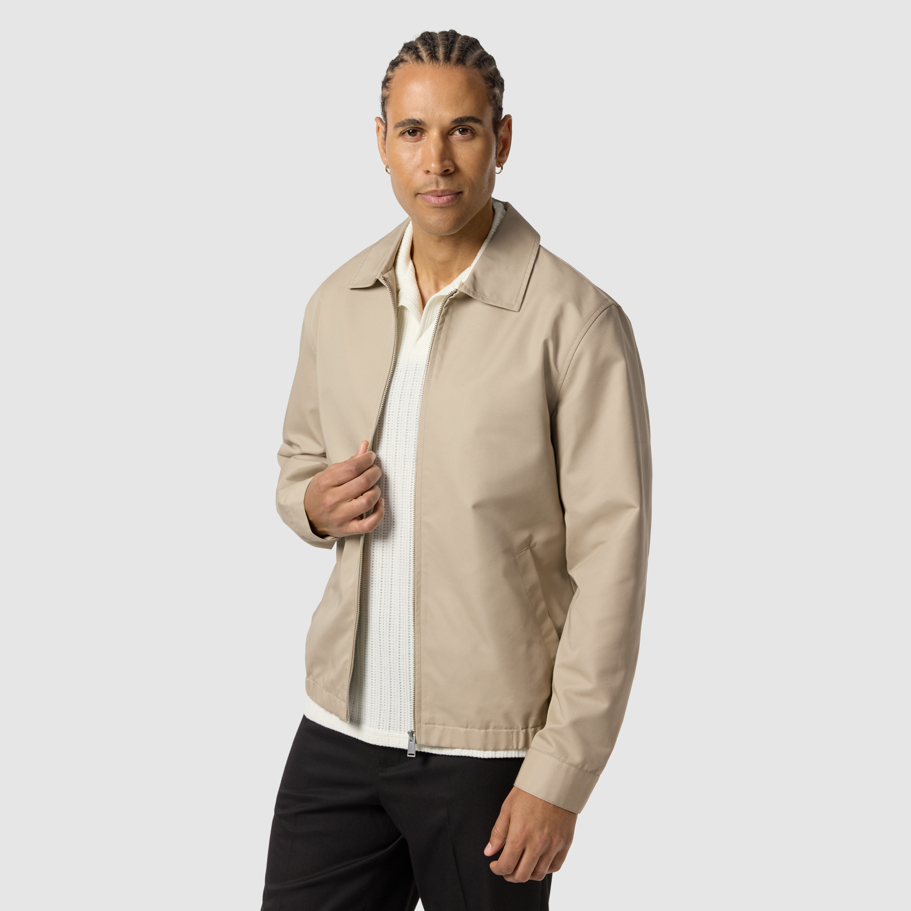 Stone Zane Zip Thru Jacket