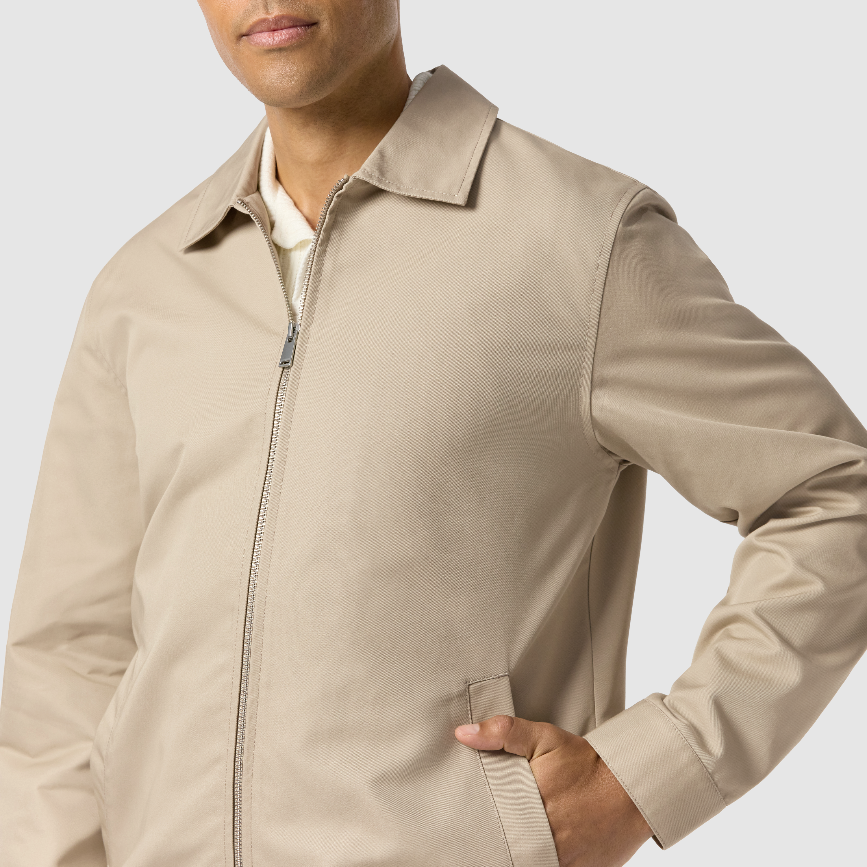 Stone Zane Zip Thru Jacket