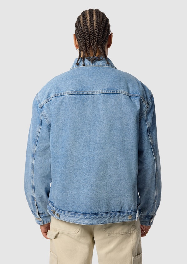 Blue Nomad Borg Lined Denim Jacket