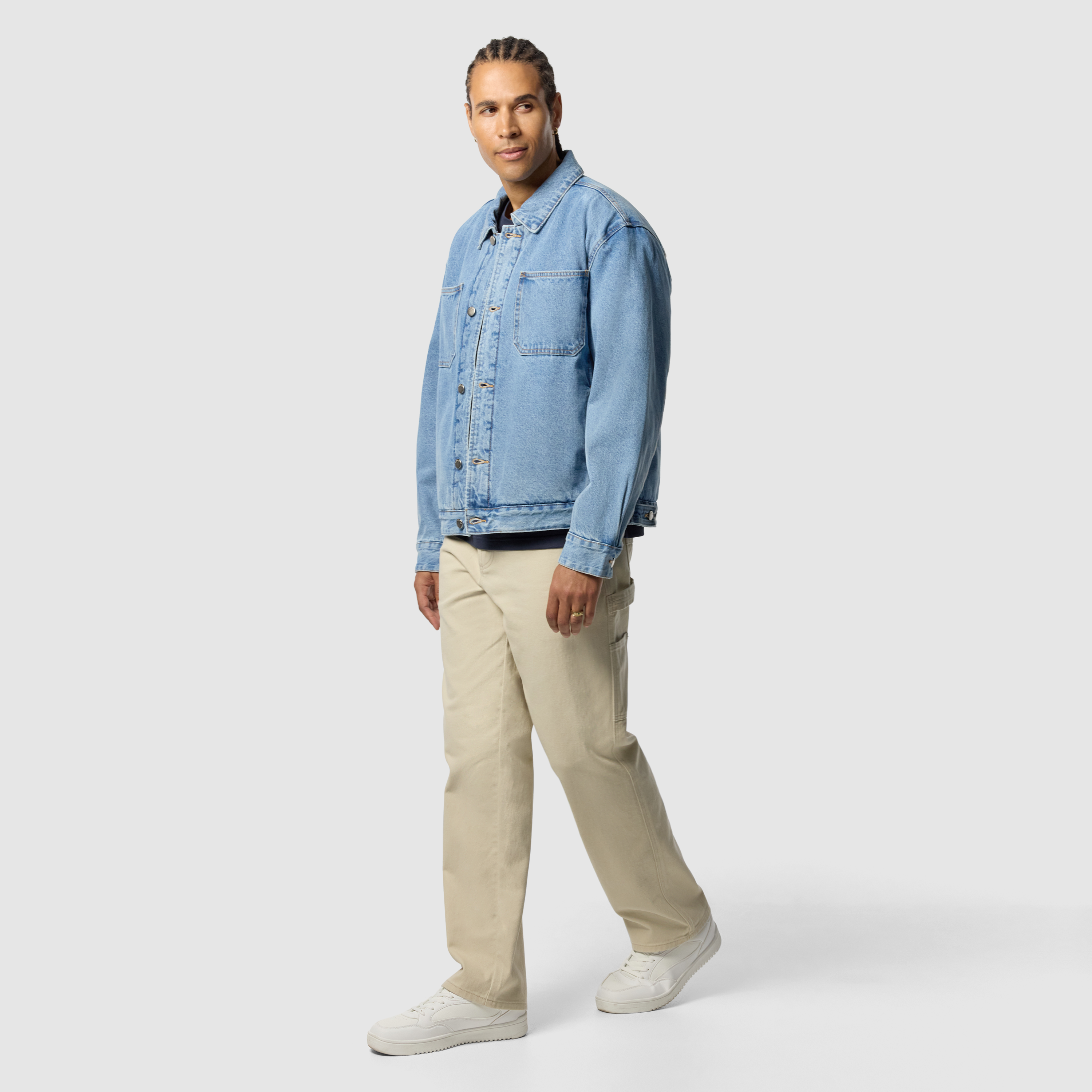 Blue Nomad Borg Lined Denim Jacket